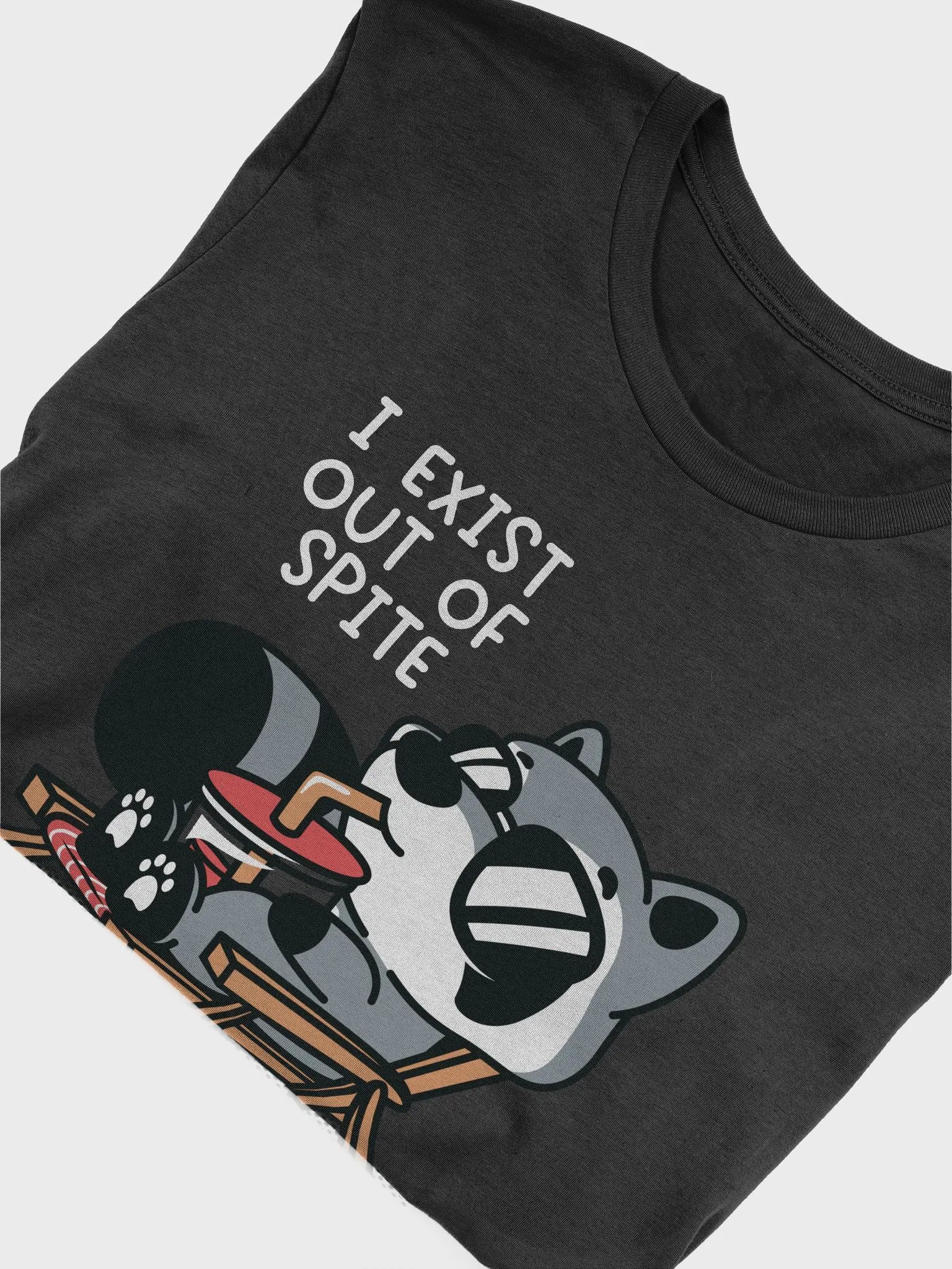 I Exist Out Of Spite Athletic Tee (Members Only) product image (5)