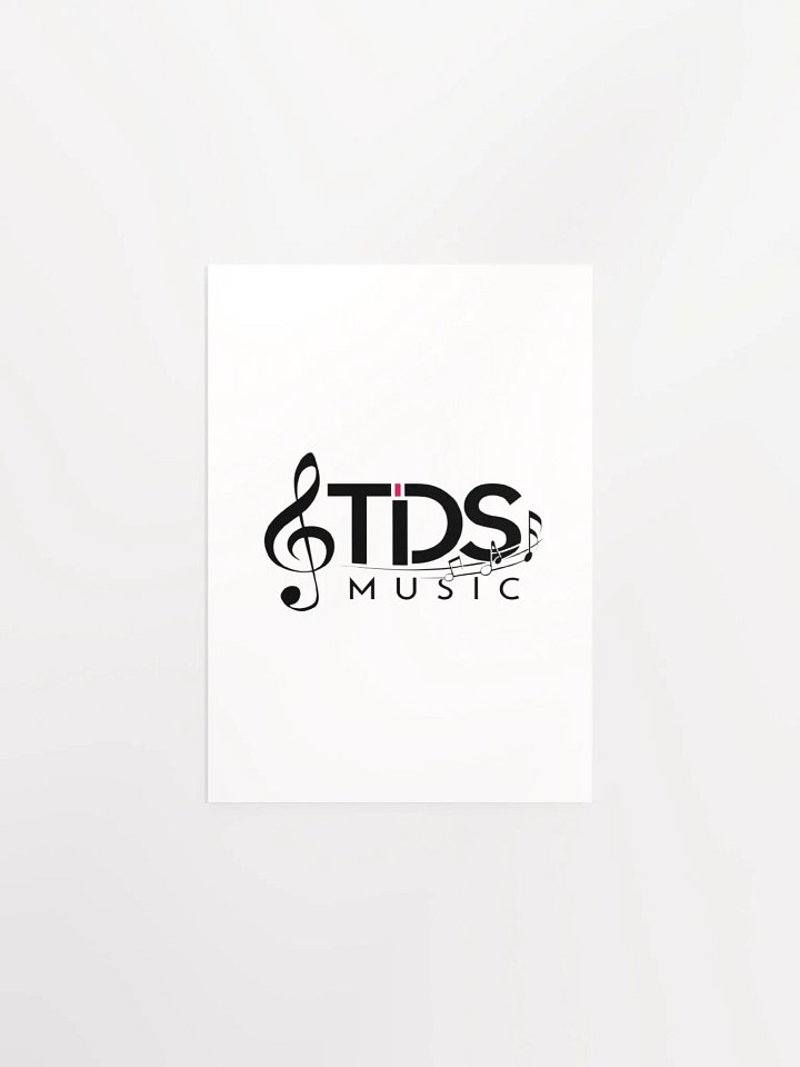 TDS Music Enhanced Matte Paper Poster - Music Themed Art product image (1)