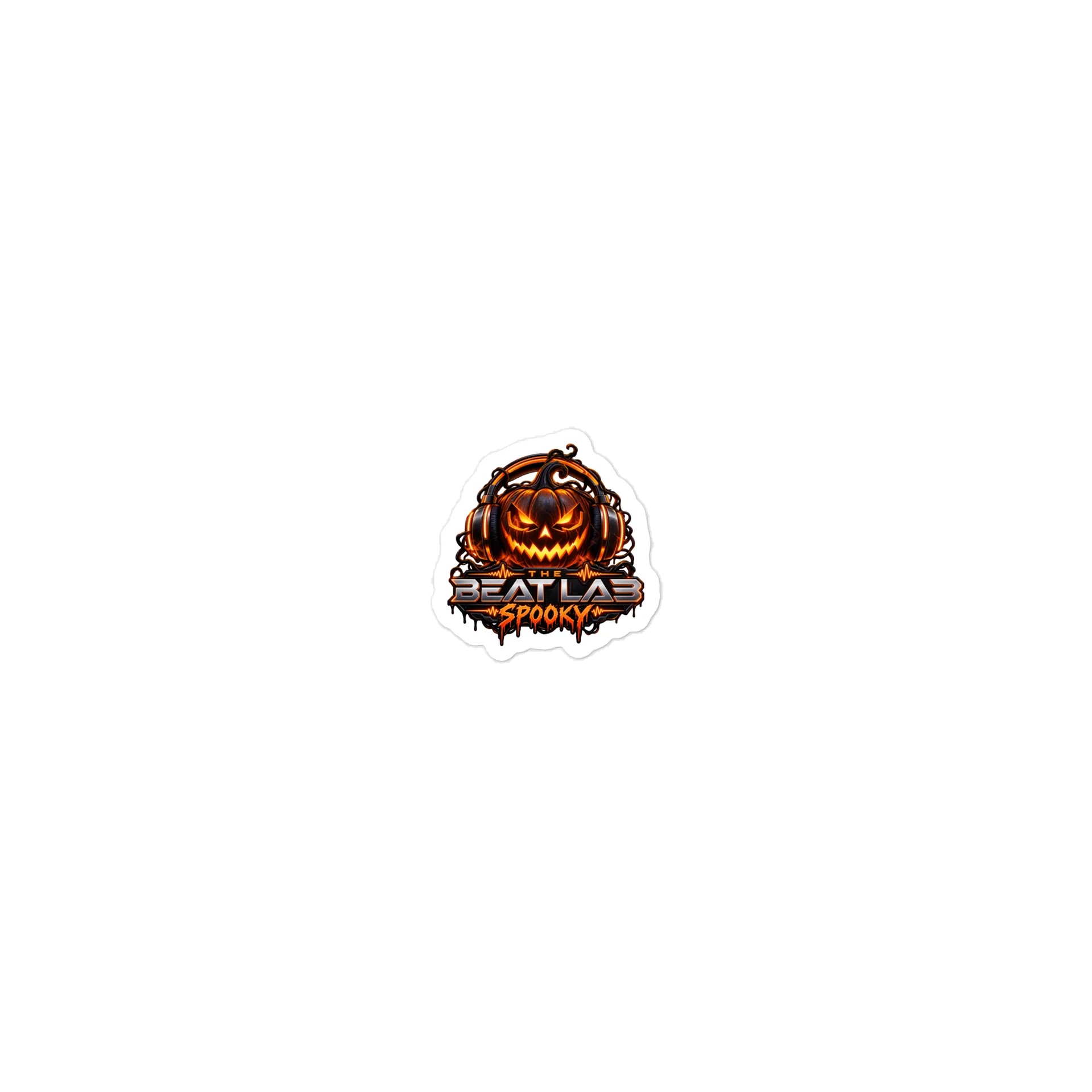 The Beat Lab Spooky 🎃 | Halloween Die-Cut Sticker product image (2)