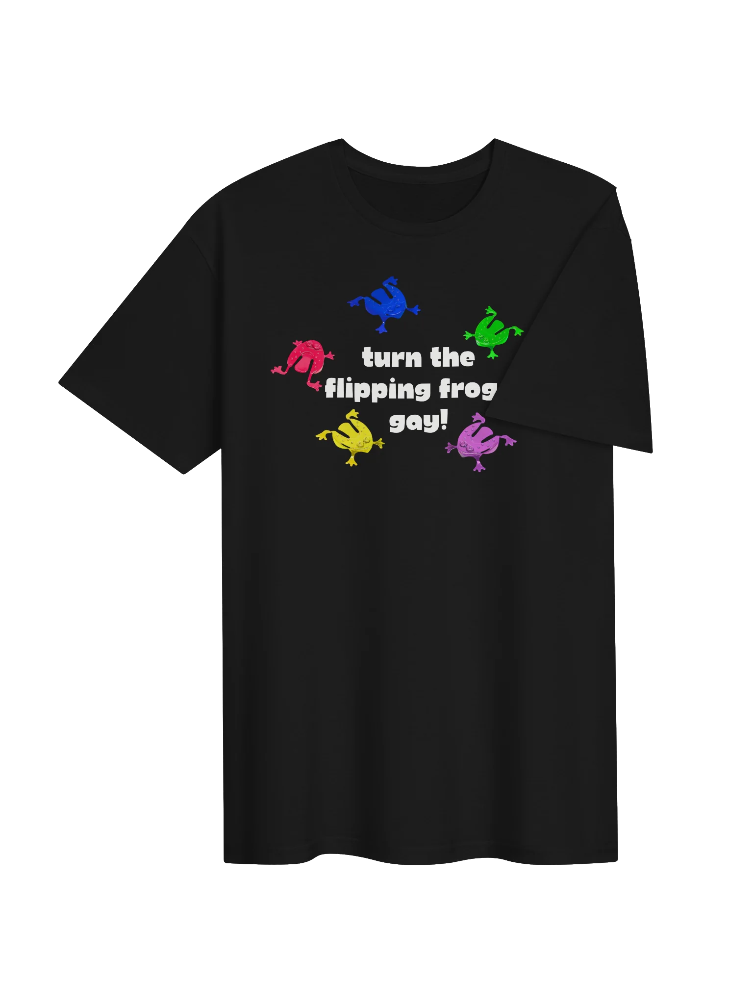 Turn the Flipping Frogs Gay — T-Shirt product image (31)
