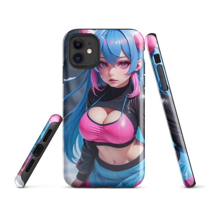 Frosty Horns Anime iPhone® Tough Case product image (1)