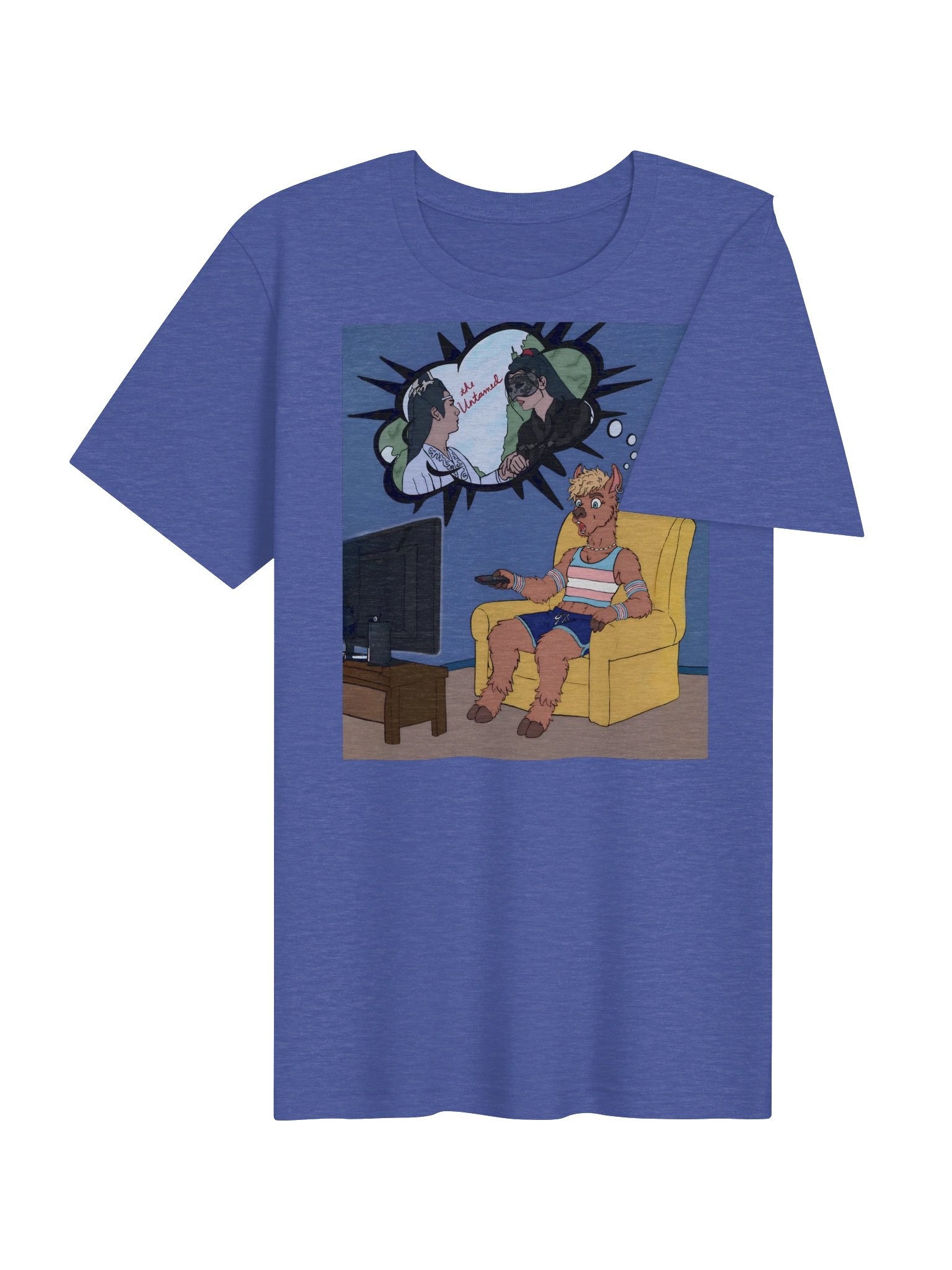 True - An Untamed Fan | DramaLlama Pride Llama Collection product image (54)