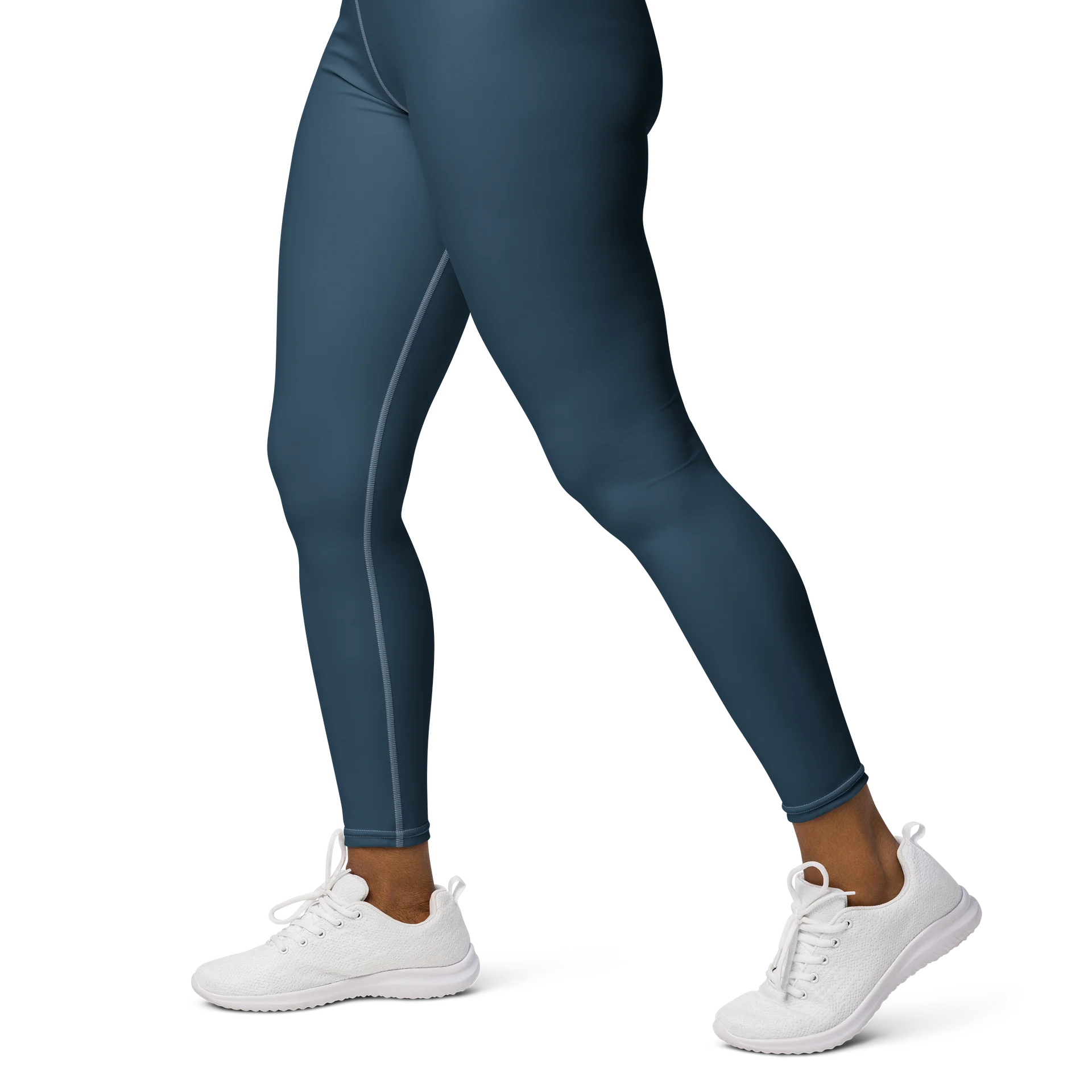 SportyFaith Performance Leggings - Blue product image (4)