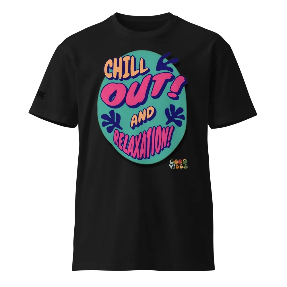 Chill Out! Playful Relaxation Unisex T-Shirt product image (1)