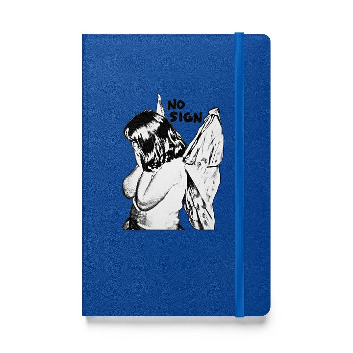 "NO SIGN" bound notebook product image (3)