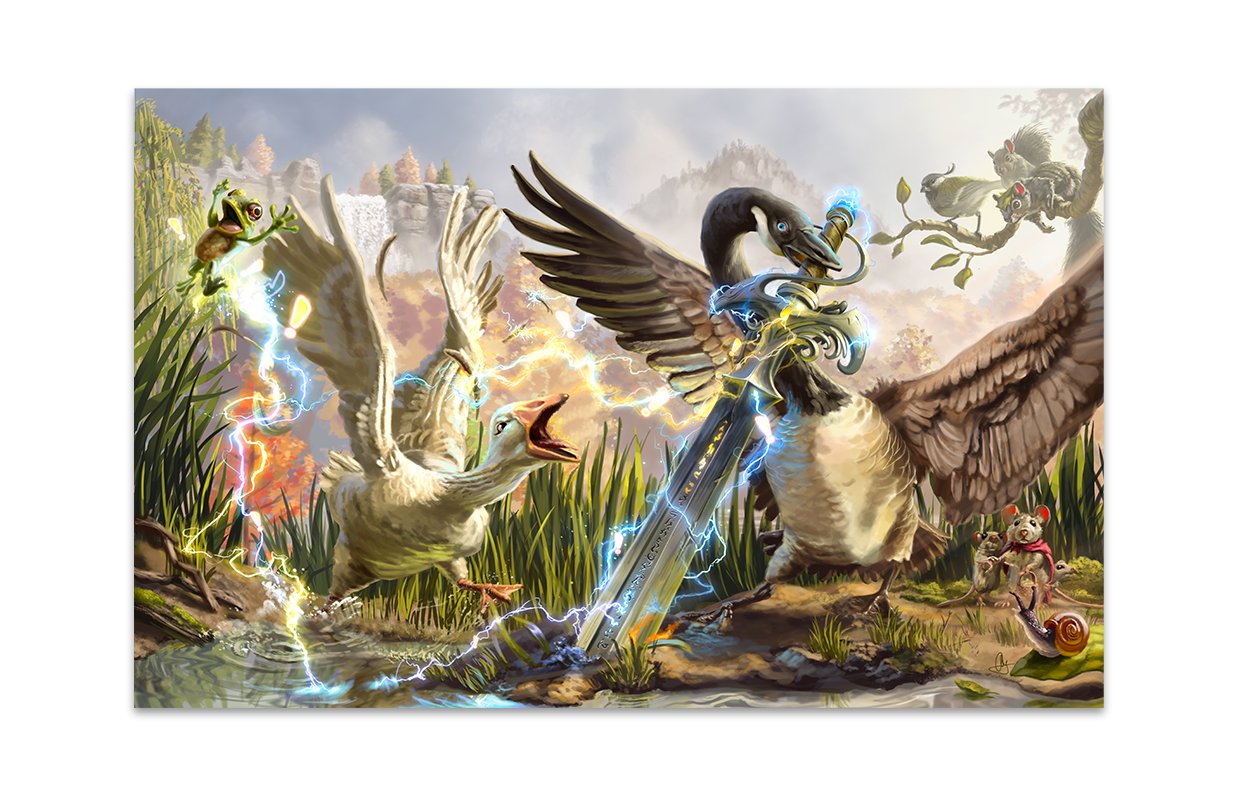 Honk and Bonk Print product image (1)