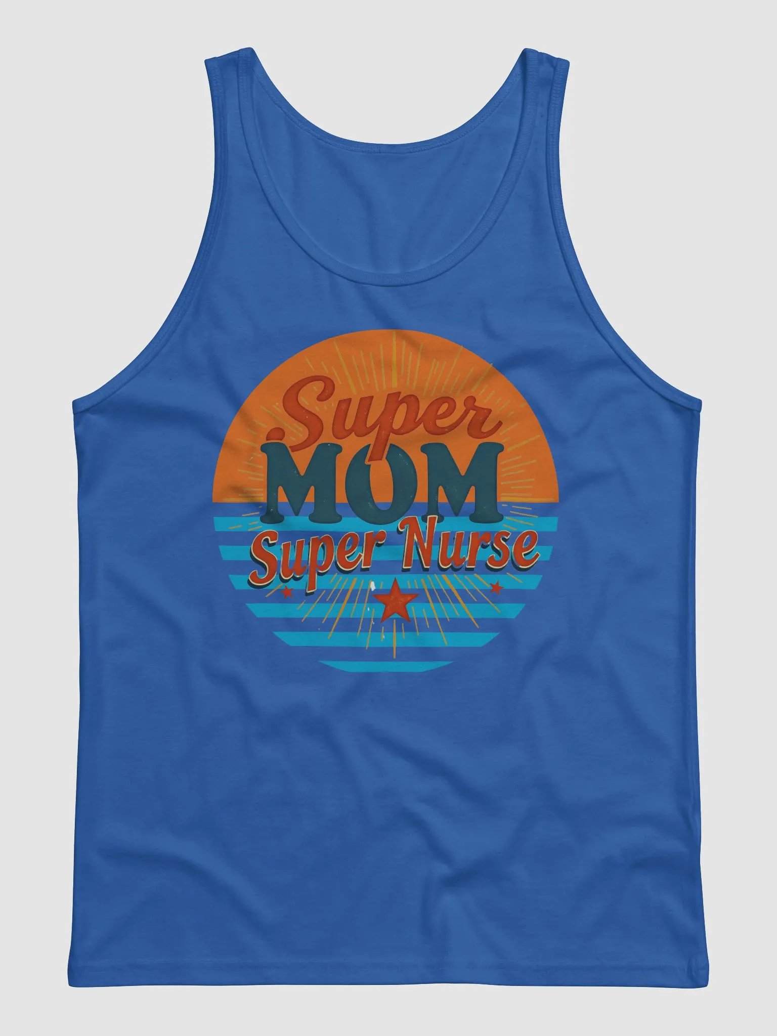 Super Mom Super Nurse Sunrise Tank product image (2)