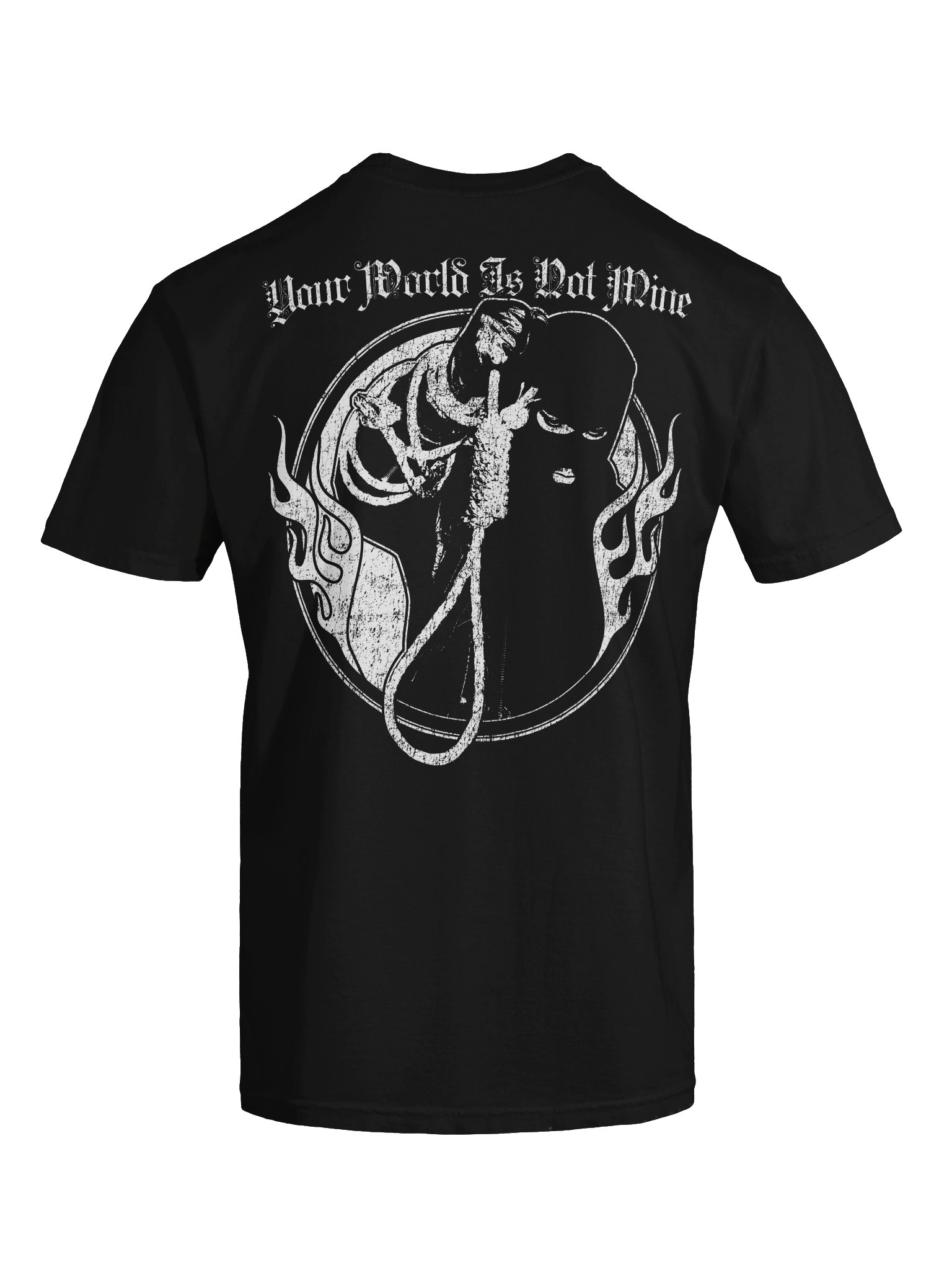 YOUR WORLD IS NOT MINE TSHIRT BACKPRINT product image (7)
