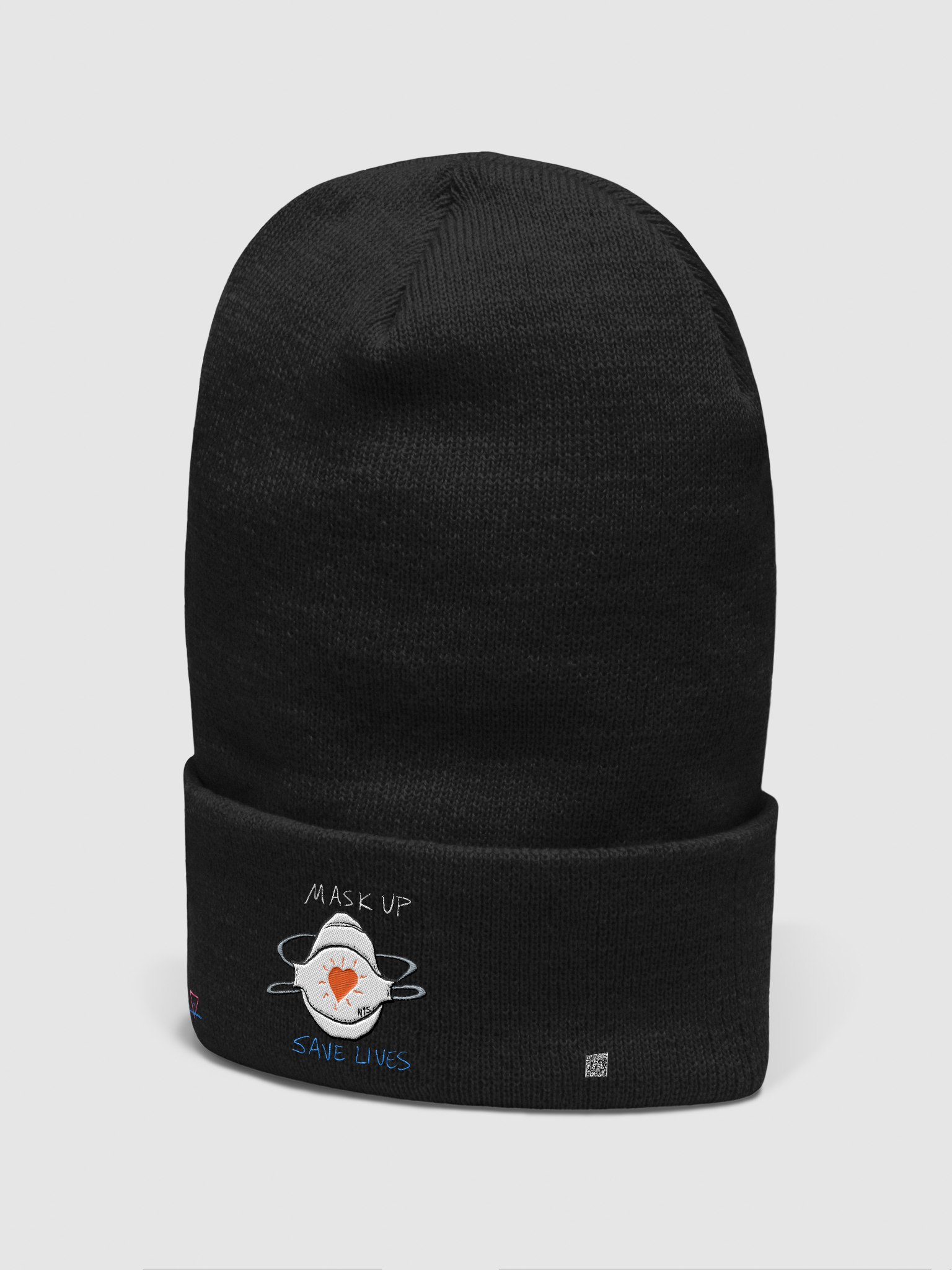 Mask Up Save Lives beanie product image (2)