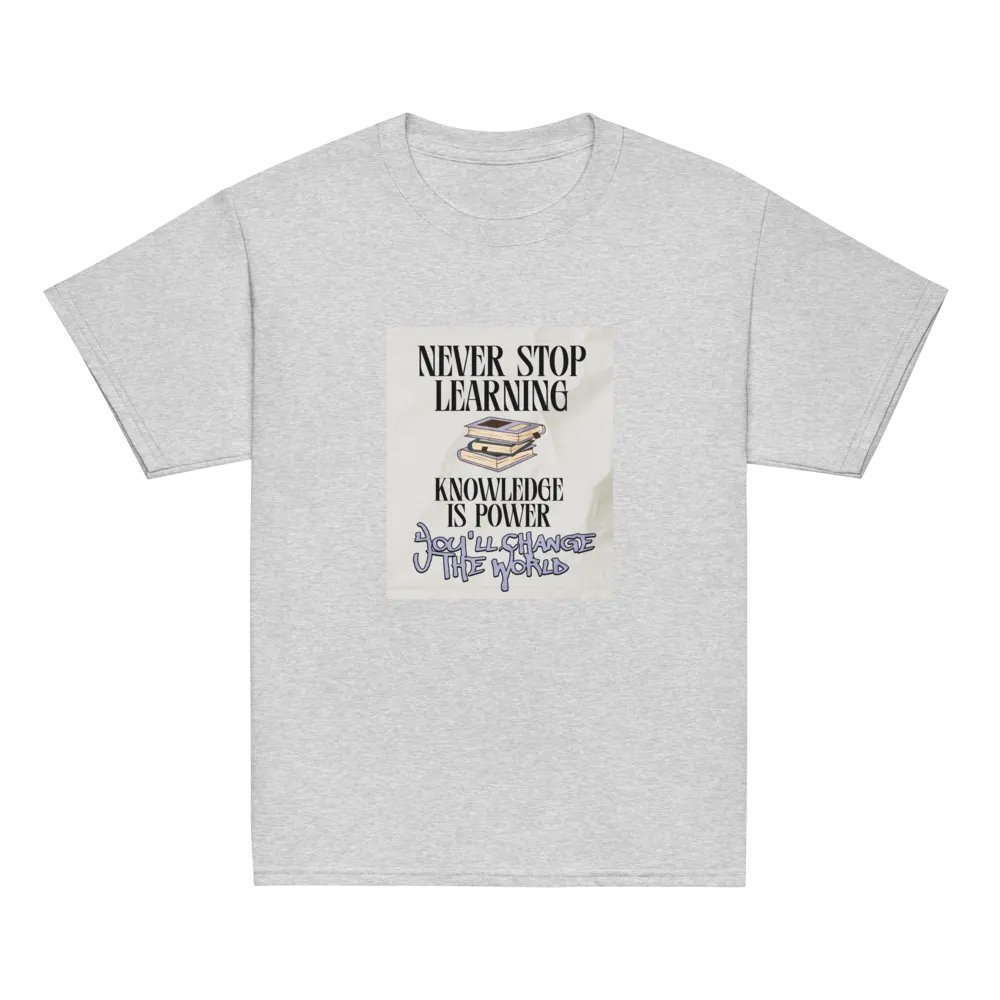 Never Stop Learning Kids' Tee product image (2)
