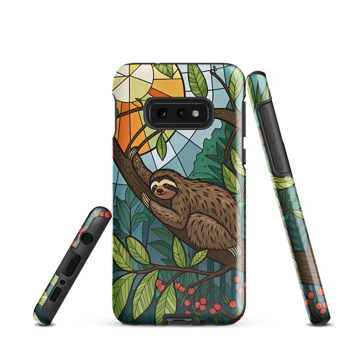 Sloth Serenity Stained Glass Samsung® Tough Case product image (3)