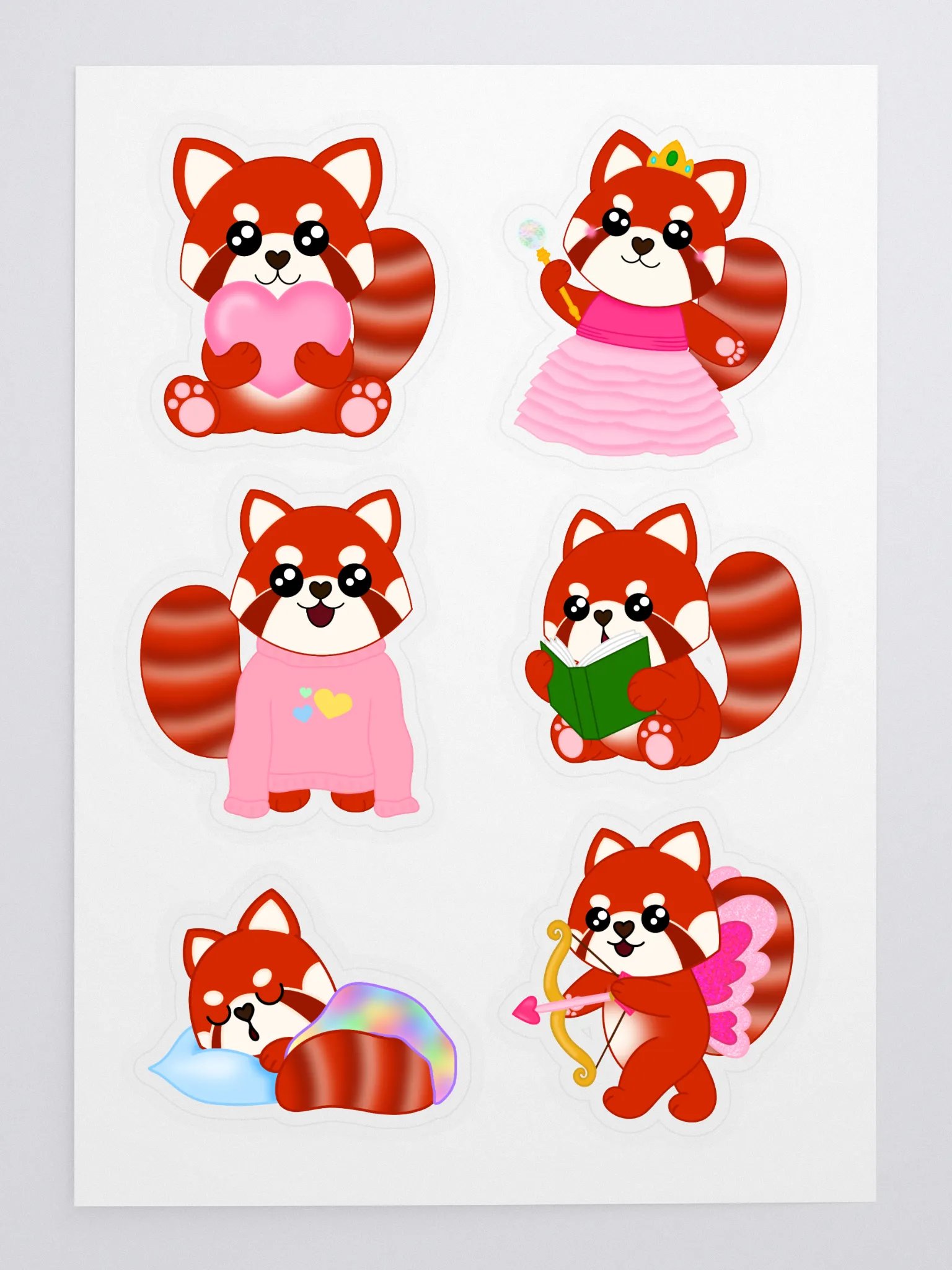 Assorted Ginger Sticker Sheet product image (3)