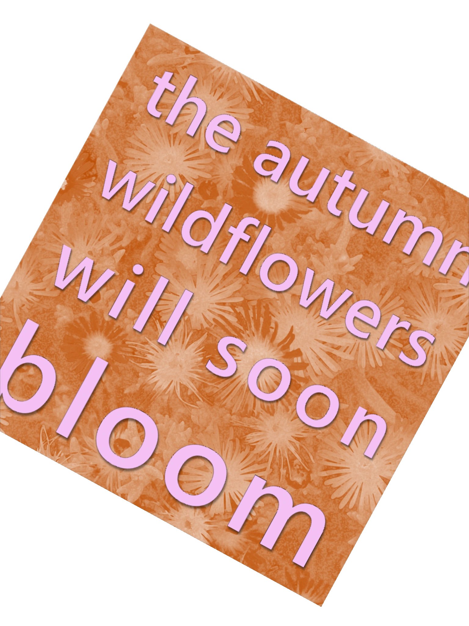 Autumn Wildflowers Sticker product image (3)