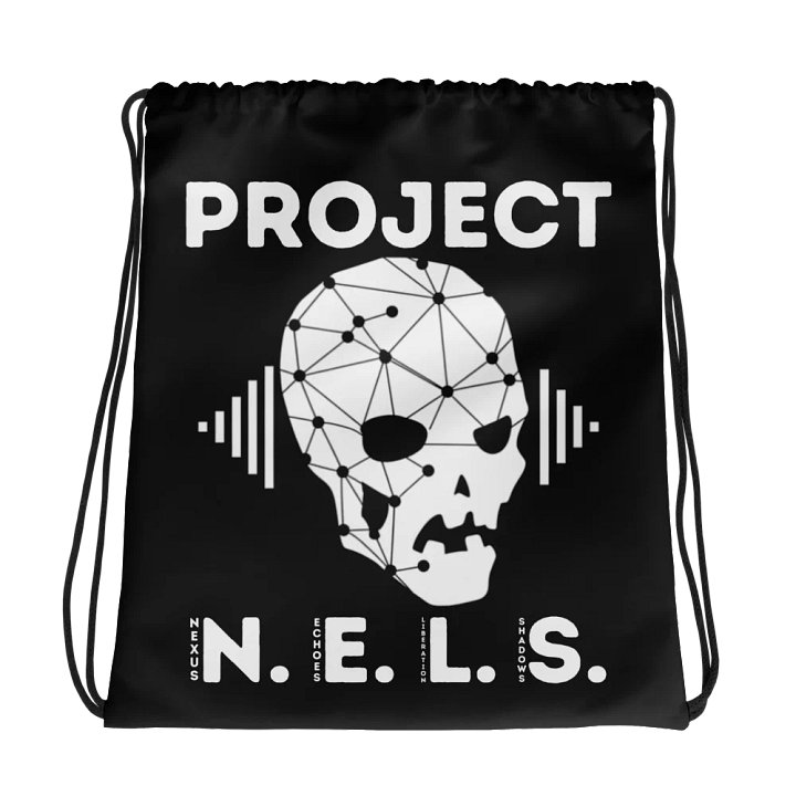 Project N.E.L.S. Drawstring Bag (Black) product image (1)
