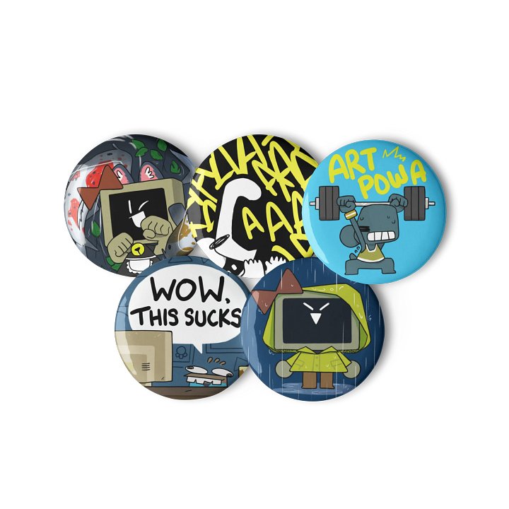 The Studio Button Pins product image (2)