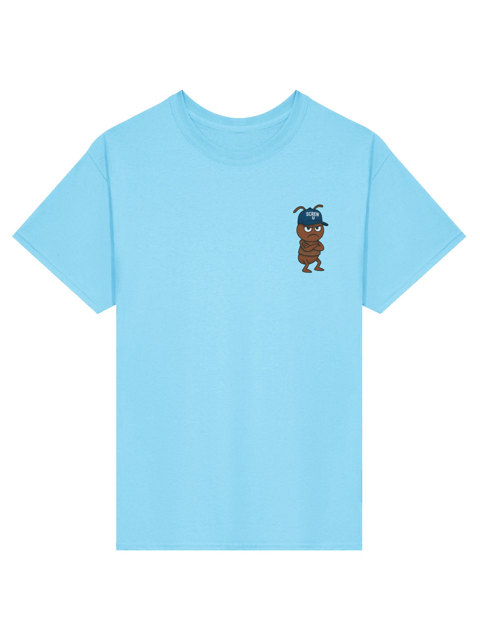 Screw U Ant Tee - Passive Blue product image (1)