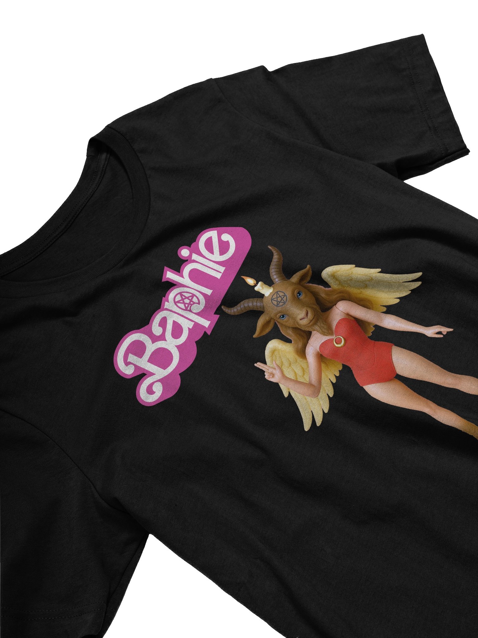 Baphie: The Darkest Doll in the Dreamhouse Parody Tee product image (21)
