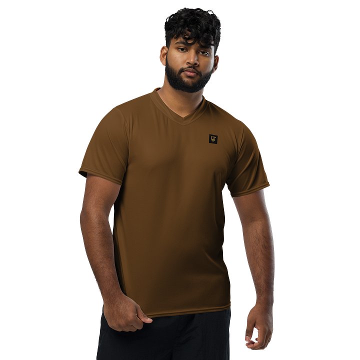 Lafate Store Designer Print Shirt Brown Multicolor product image (2)