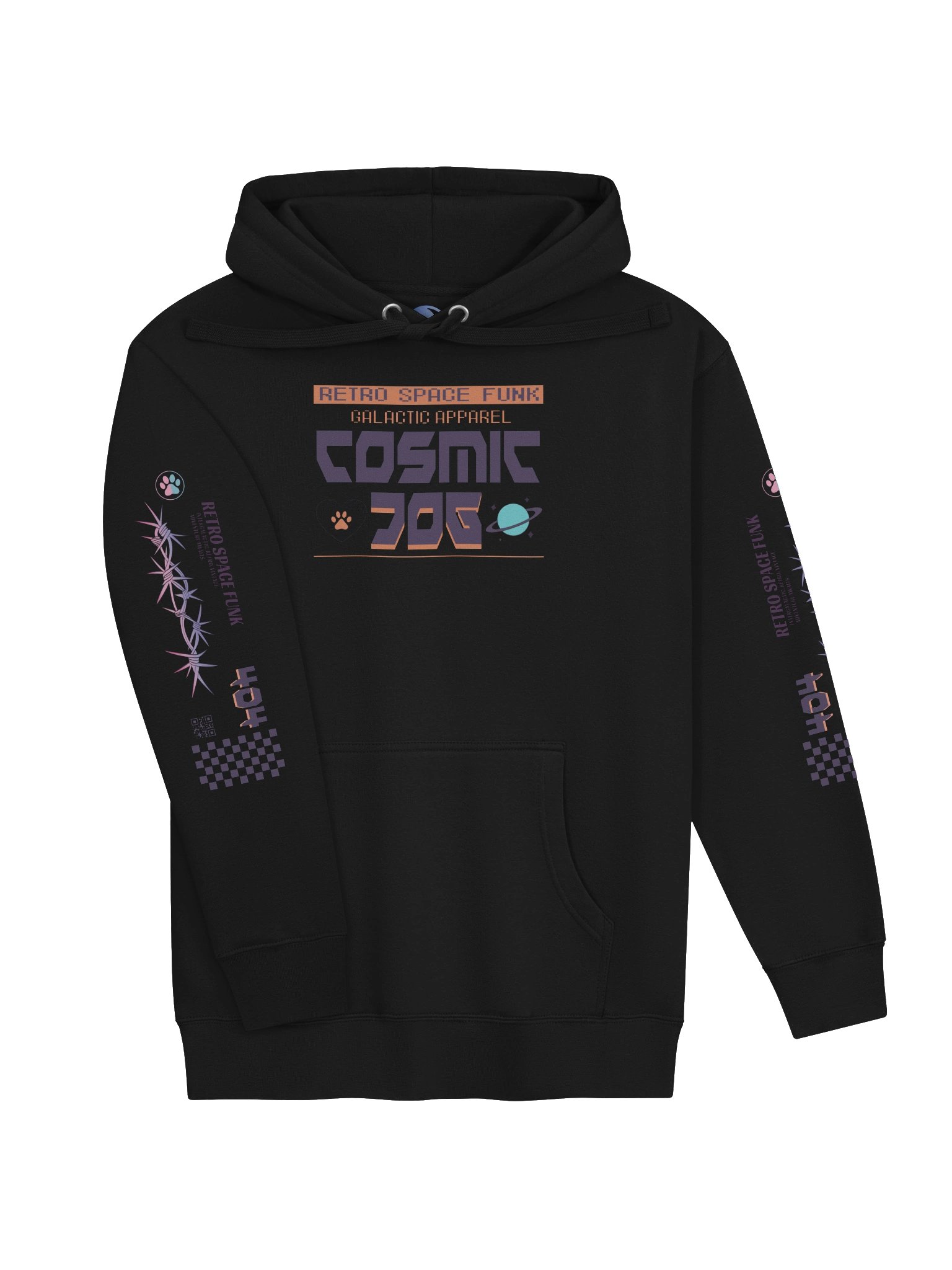 Retro Space Funk Moo Hoodie product image (3)