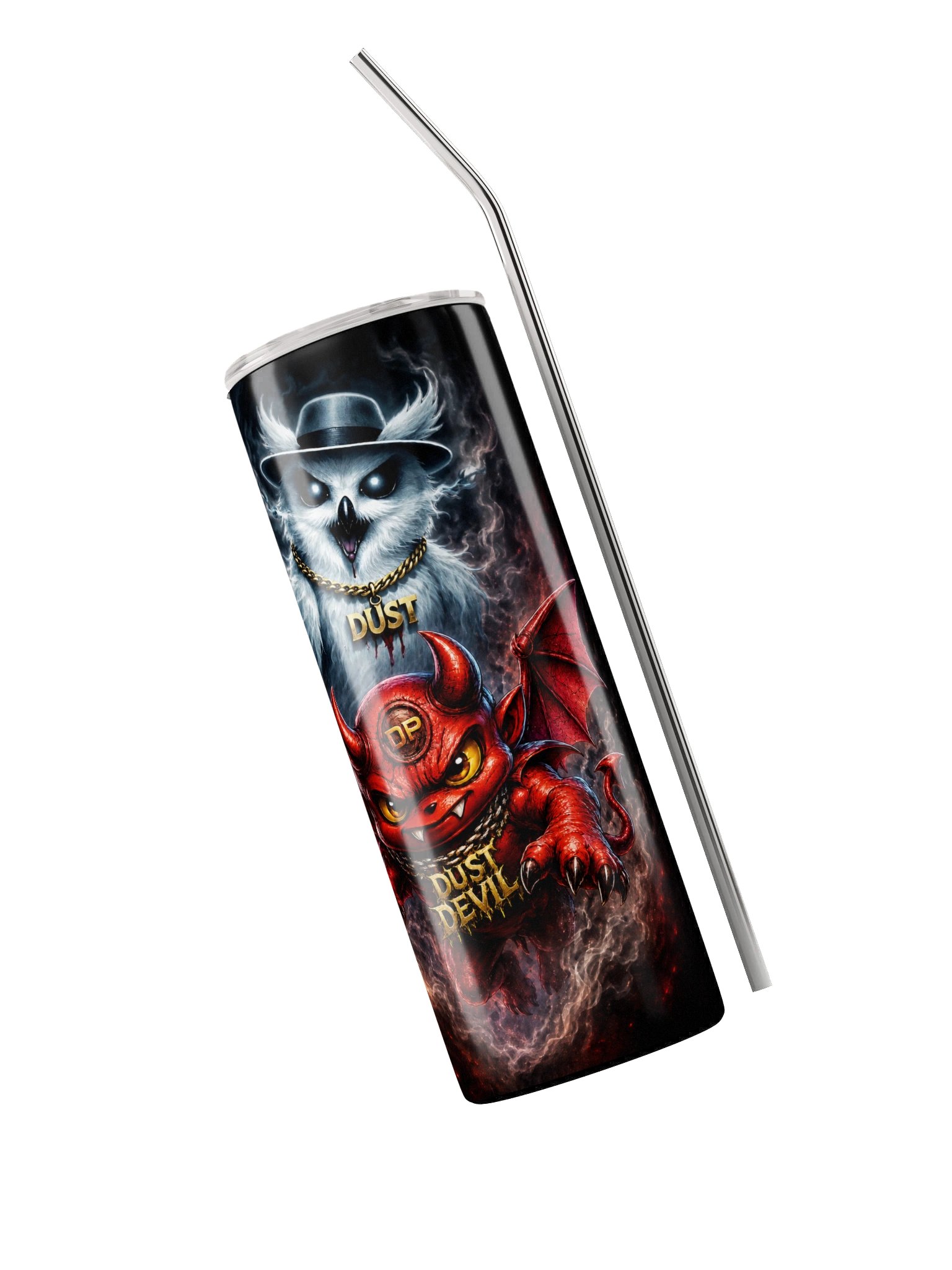 20 oz Stainless Steel Tumbler - Phant Owl Dust Devil product image (3)