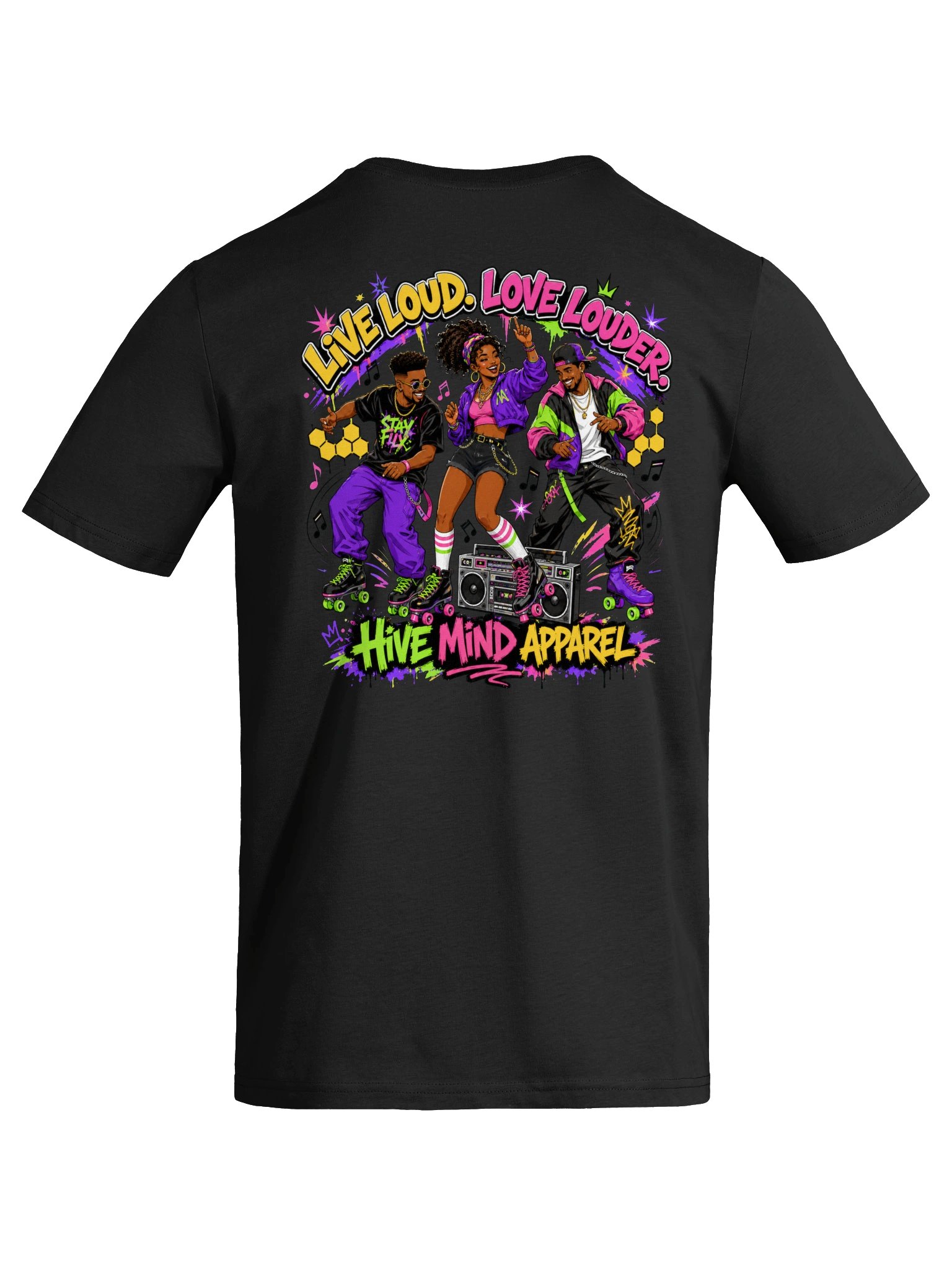 Hive Mind Apparel Loud Tee product image (9)