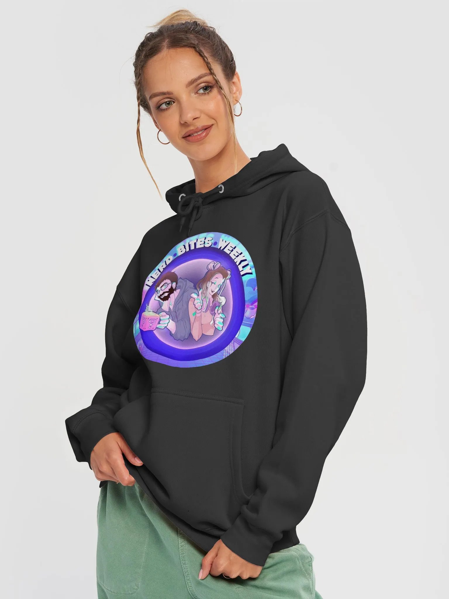 The Nerd Bites Weekly Show Hoodie product image (8)