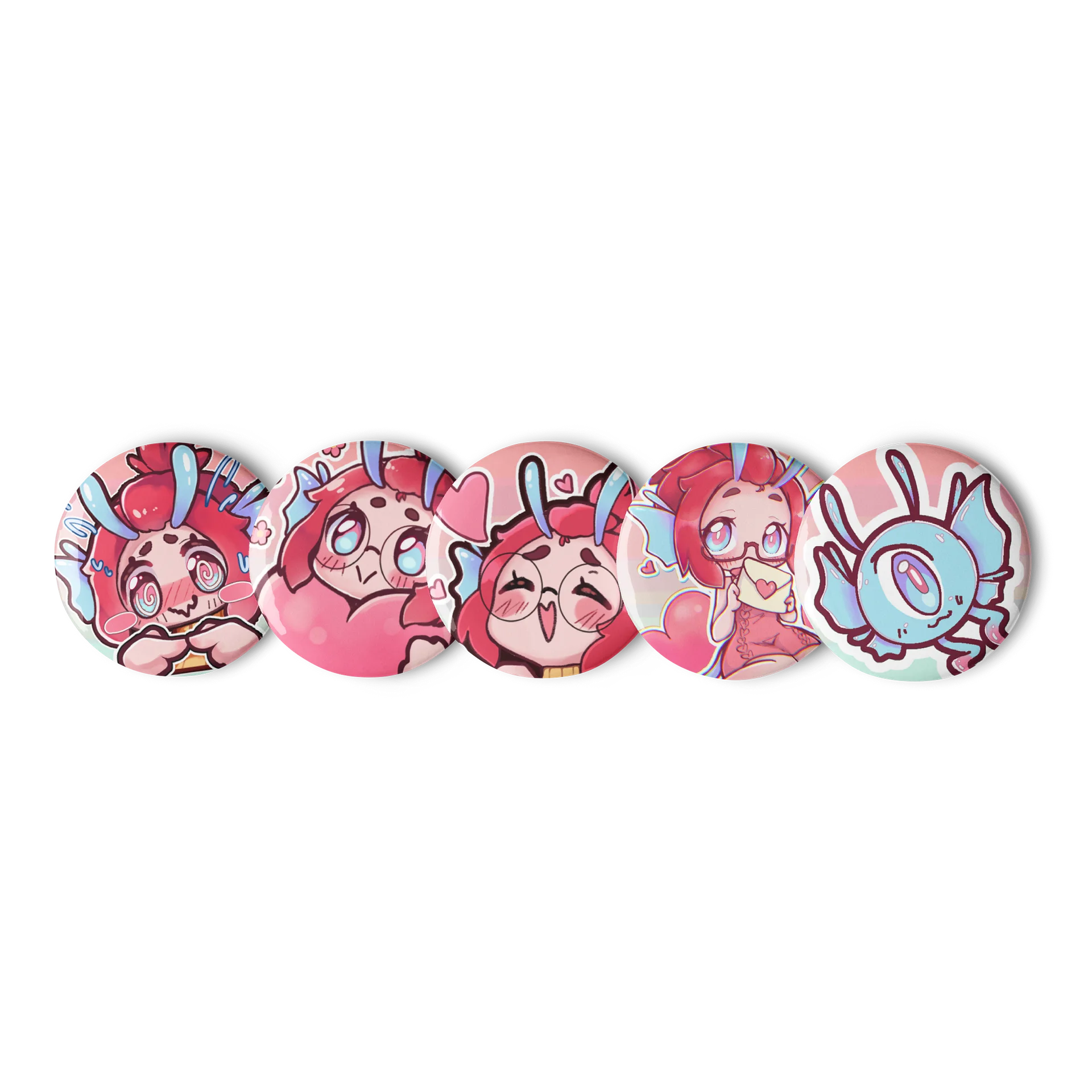 Valentine's Day Button Pin Bundle (2026) product image (2)