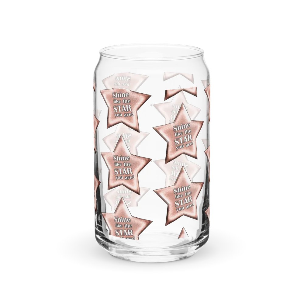 Shining Star Glass (Pink Star) product image (1)