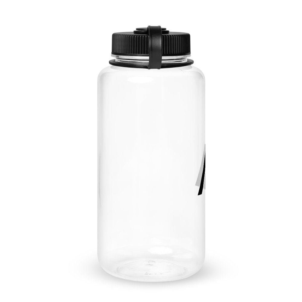 Wide Mouth Plastic Water Bottle - Clear product image (4)