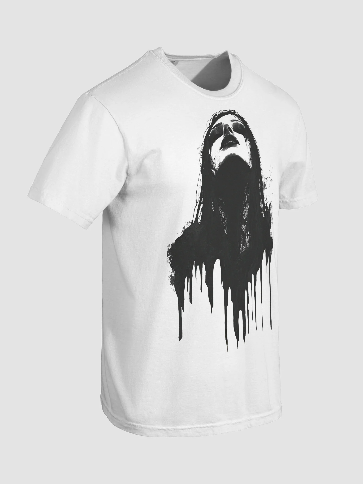 Dripping Dark Saint White Short-Sleeve Graphic T-Shirt product image (8)