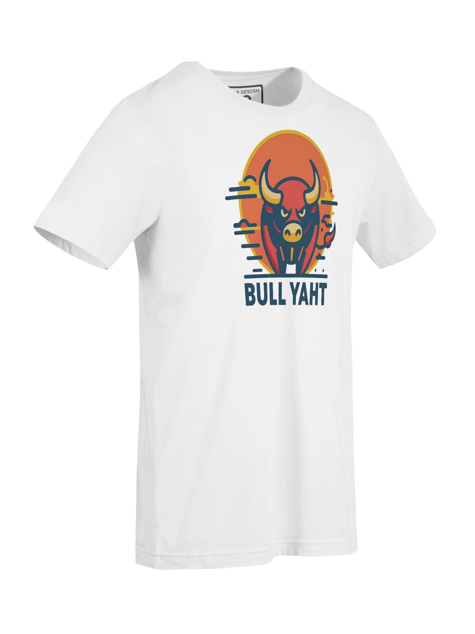 BULL YAHT Power Tee – Unleash the Charge, Wear the Legend - by M-Art & Design product image (3)