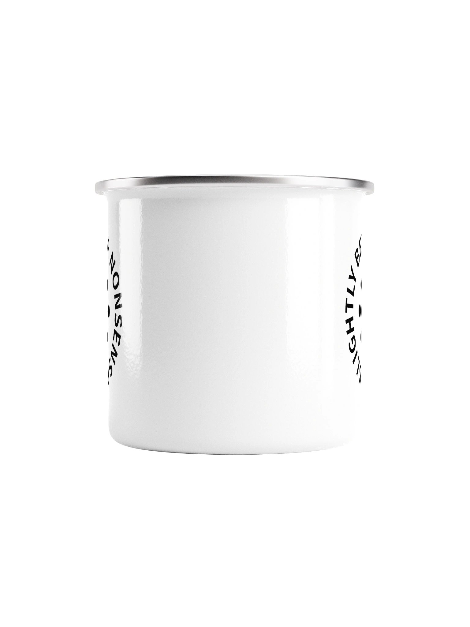 AI… Slightly Better Nonsense (Enamel Camp Mug) product image (2)