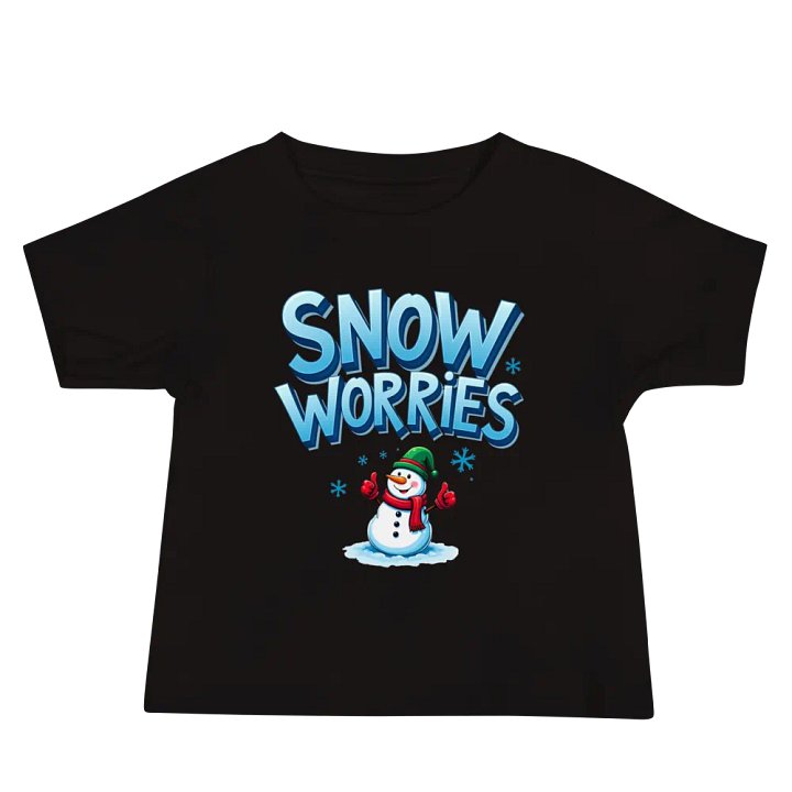 Snow Worries Baby Tee product image (5)