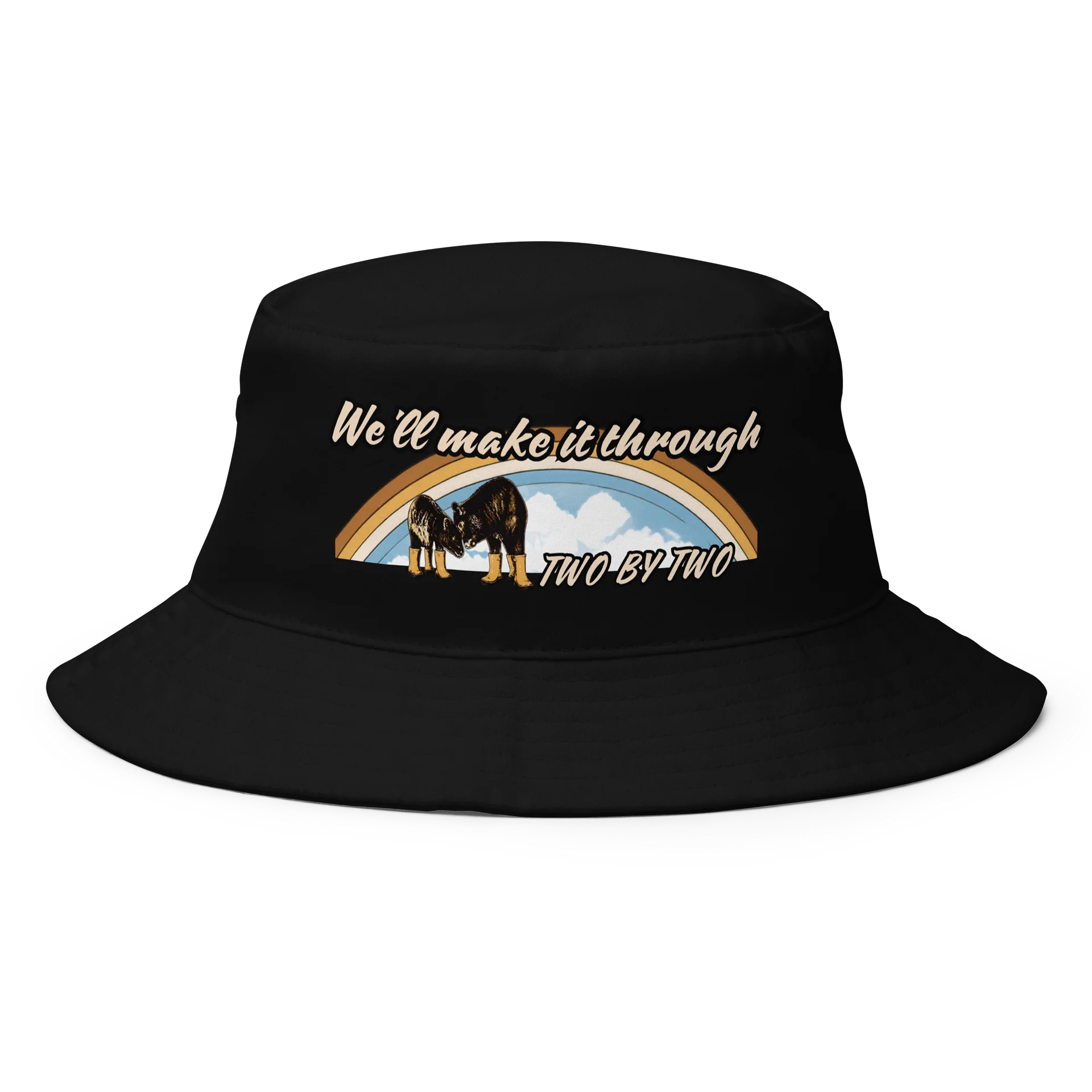 We'll Make It Through-Two by Two Cotton Bucket Hat product image (1)