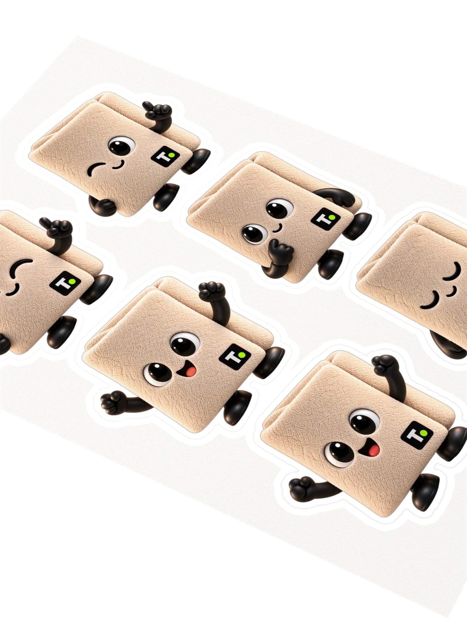 Towel Sticker Sheet product image (2)