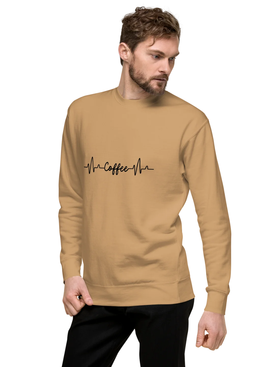COFFEE HEARTBEAT — Signature Sweatshirt product image (3)
