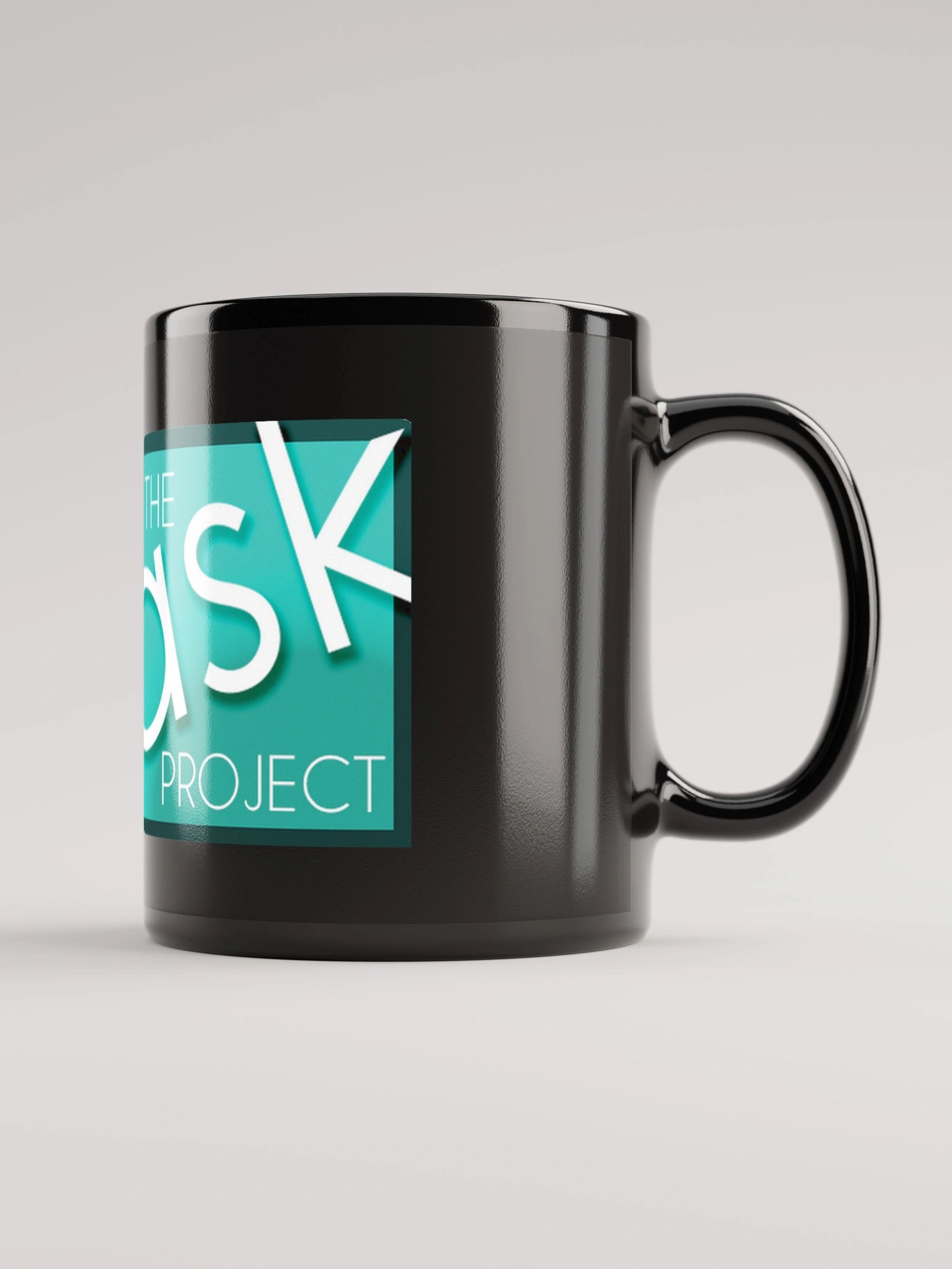Ask Project mug (black old logo) product image (1)