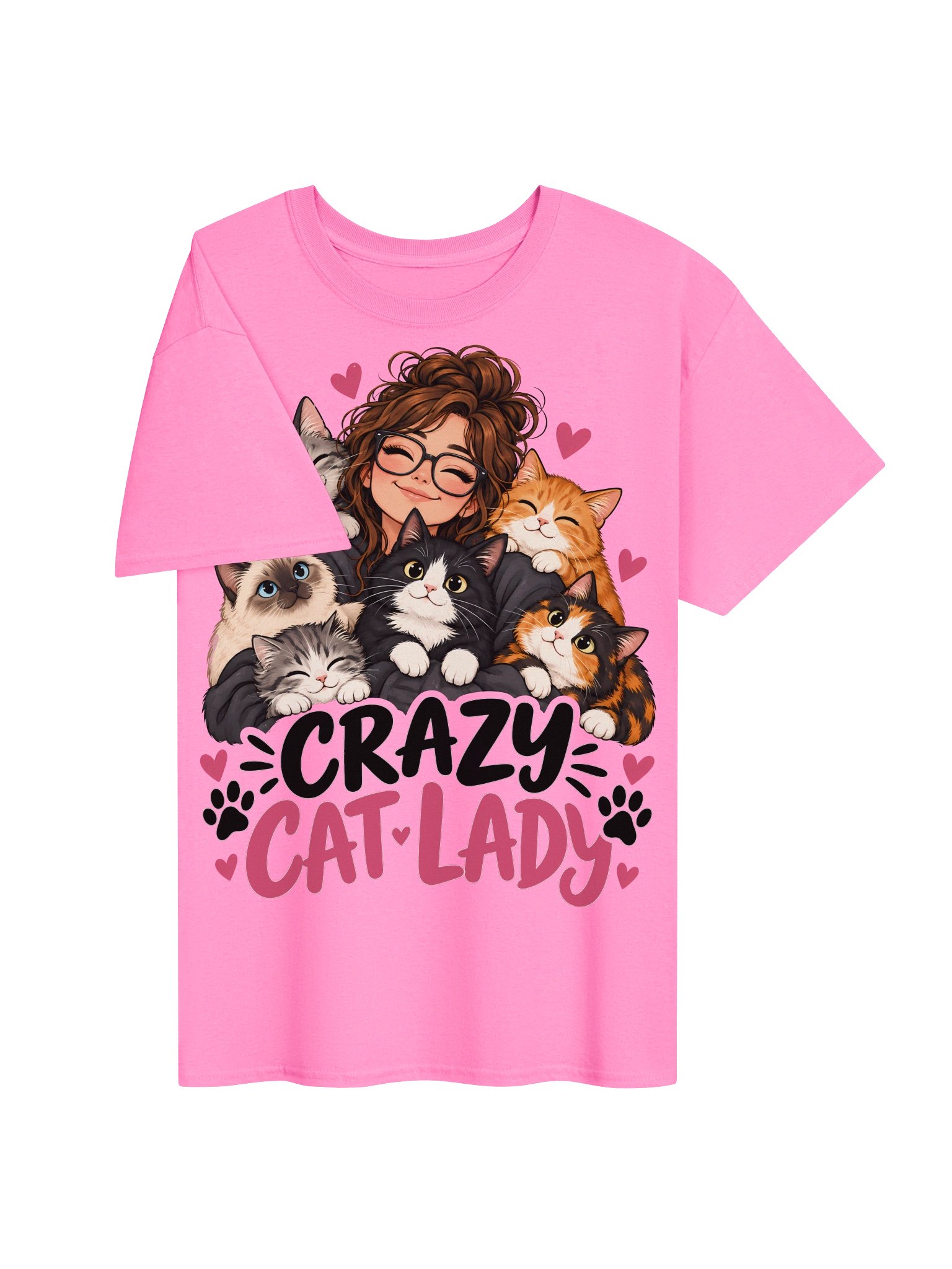 Crazy Cat Lady T-Shirt product image (83)