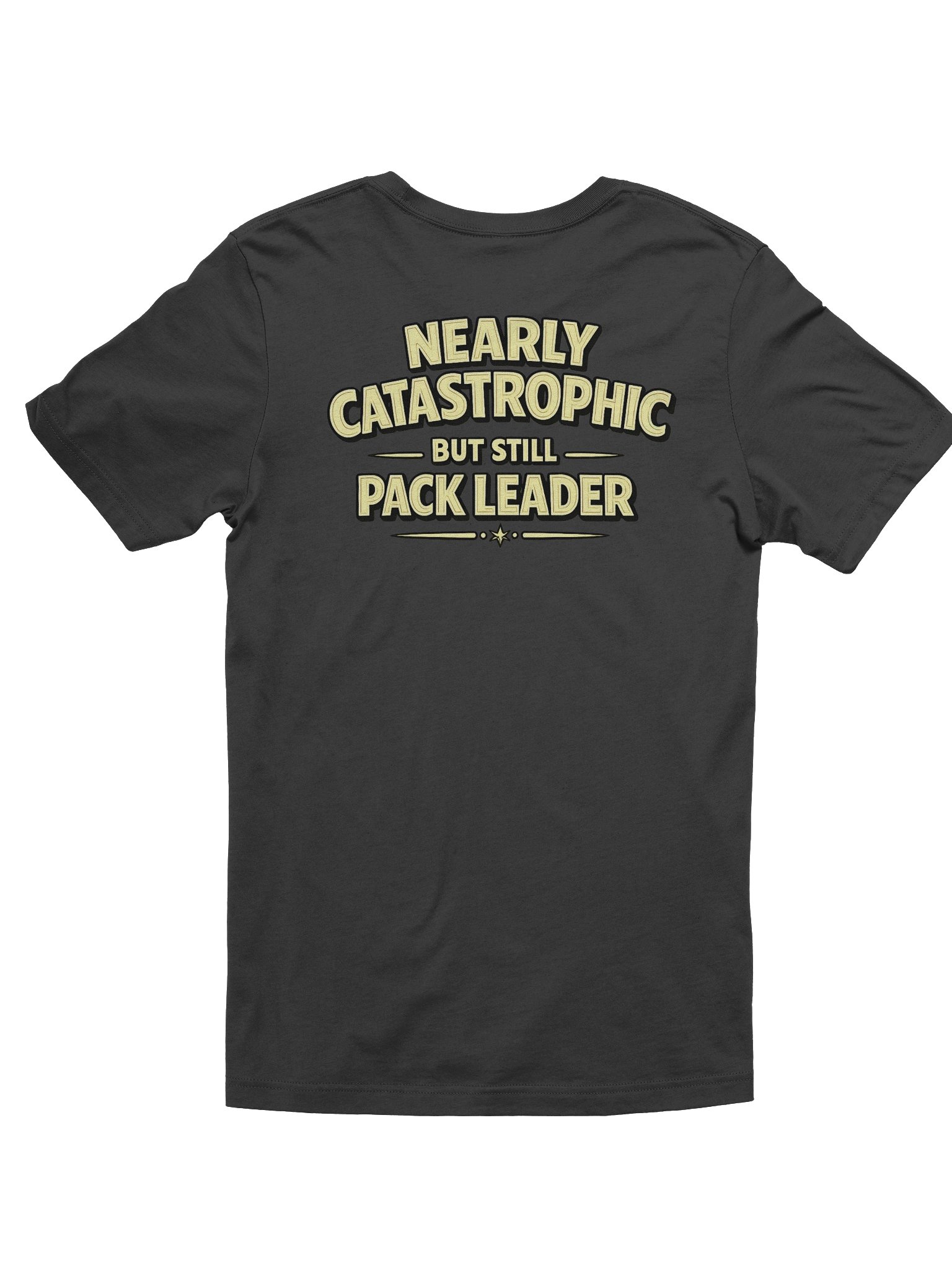 Nearly Catastrophic But Still Pack Leader T-Shirt – Retro Atomic Dog Lover Graphic Tee | Mid-Century Style | Atomic Hound Apparel product image (7)