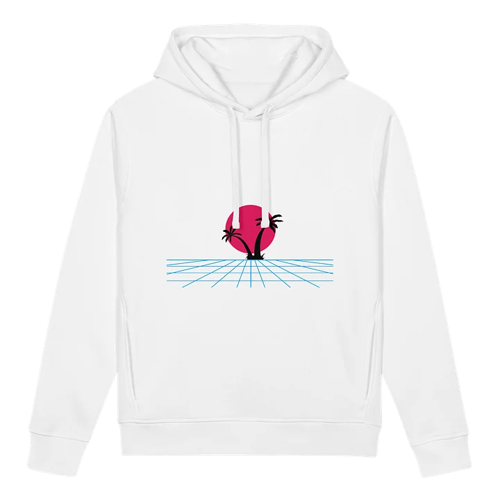 Retro Sun Palm Unisex Hoodie product image (1)