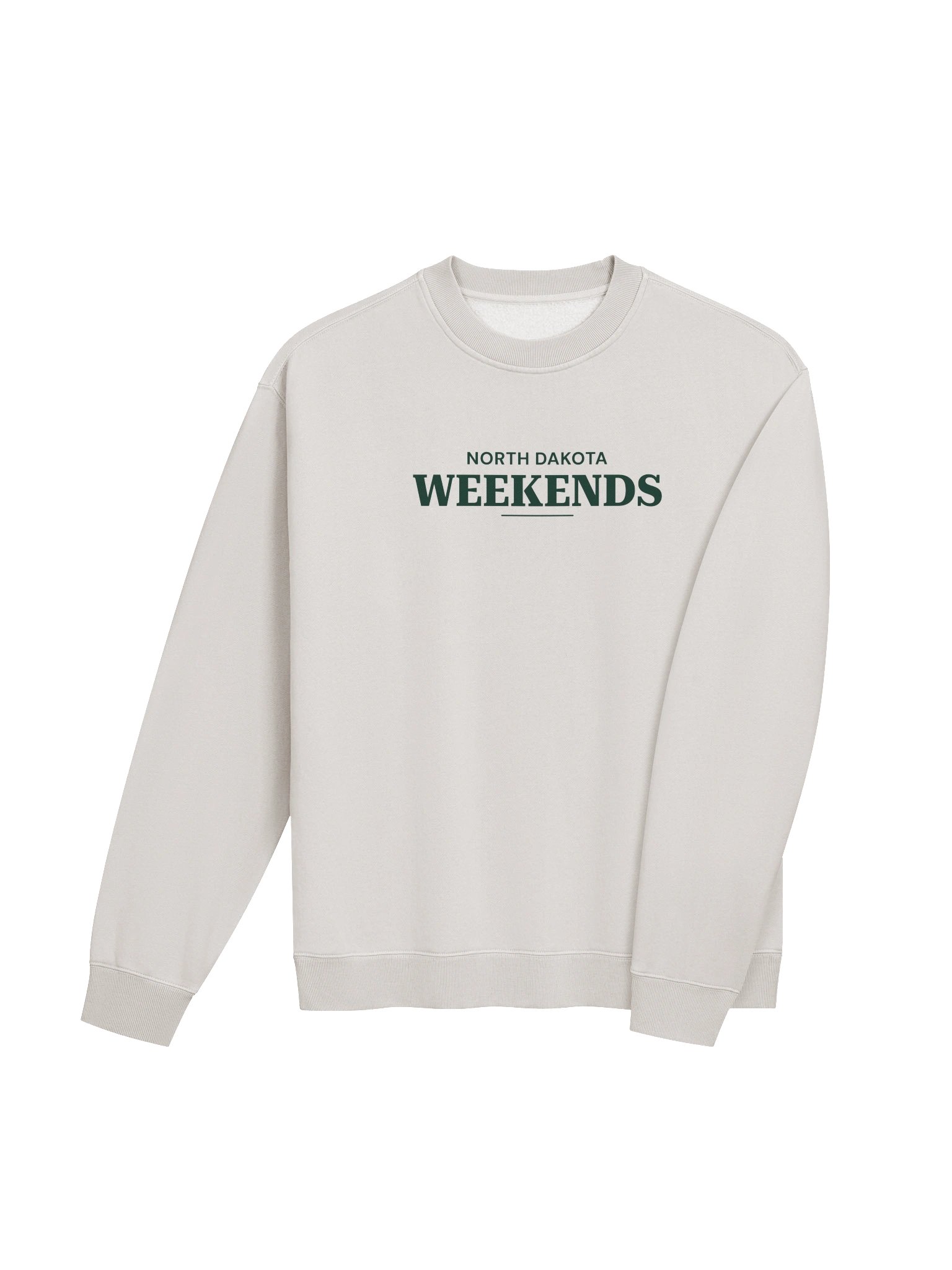 North Dakota Weekends Faded Crewneck product image (4)