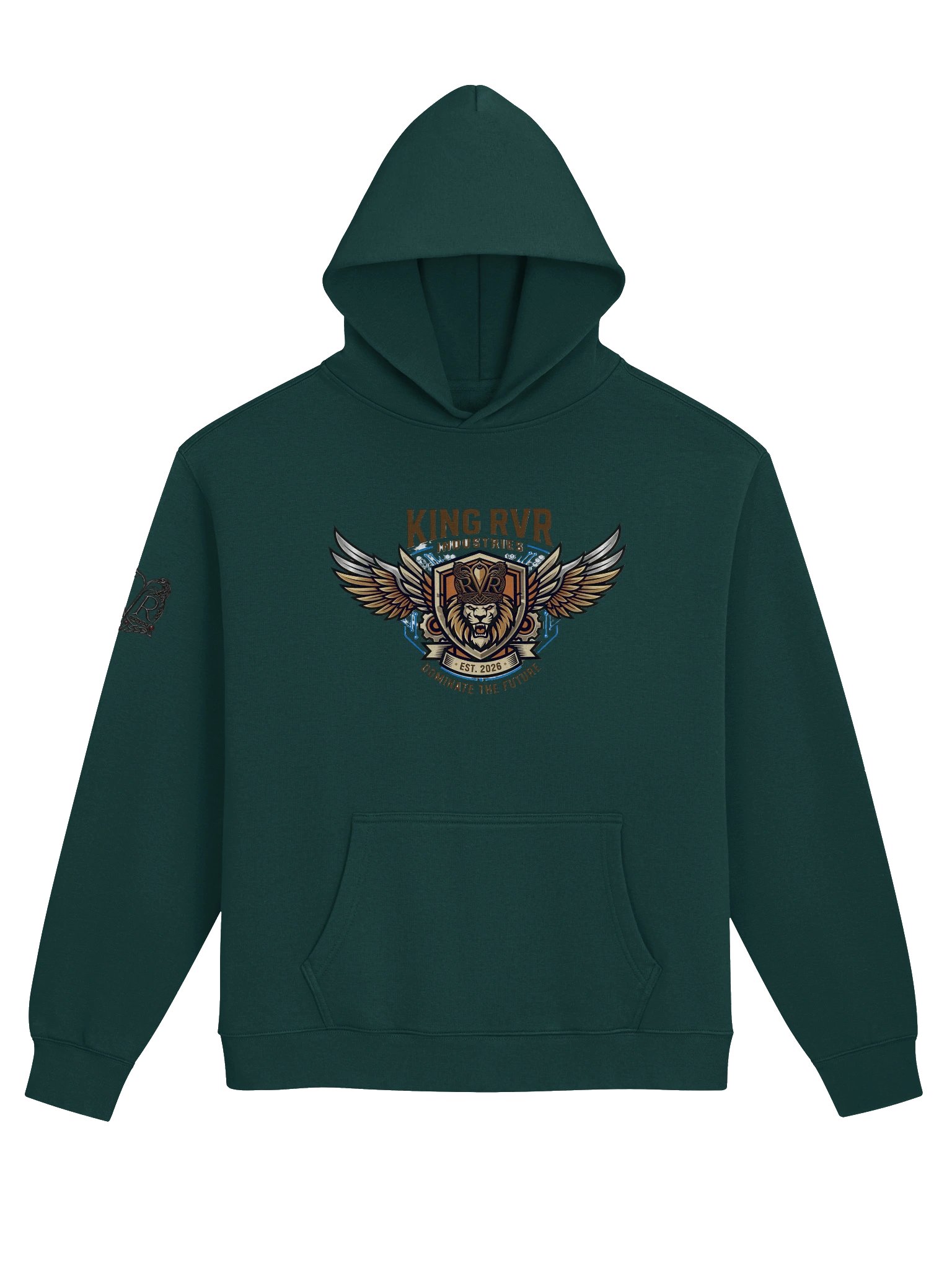 KING RVR Lion Crest Oversized Hoodie product image (9)