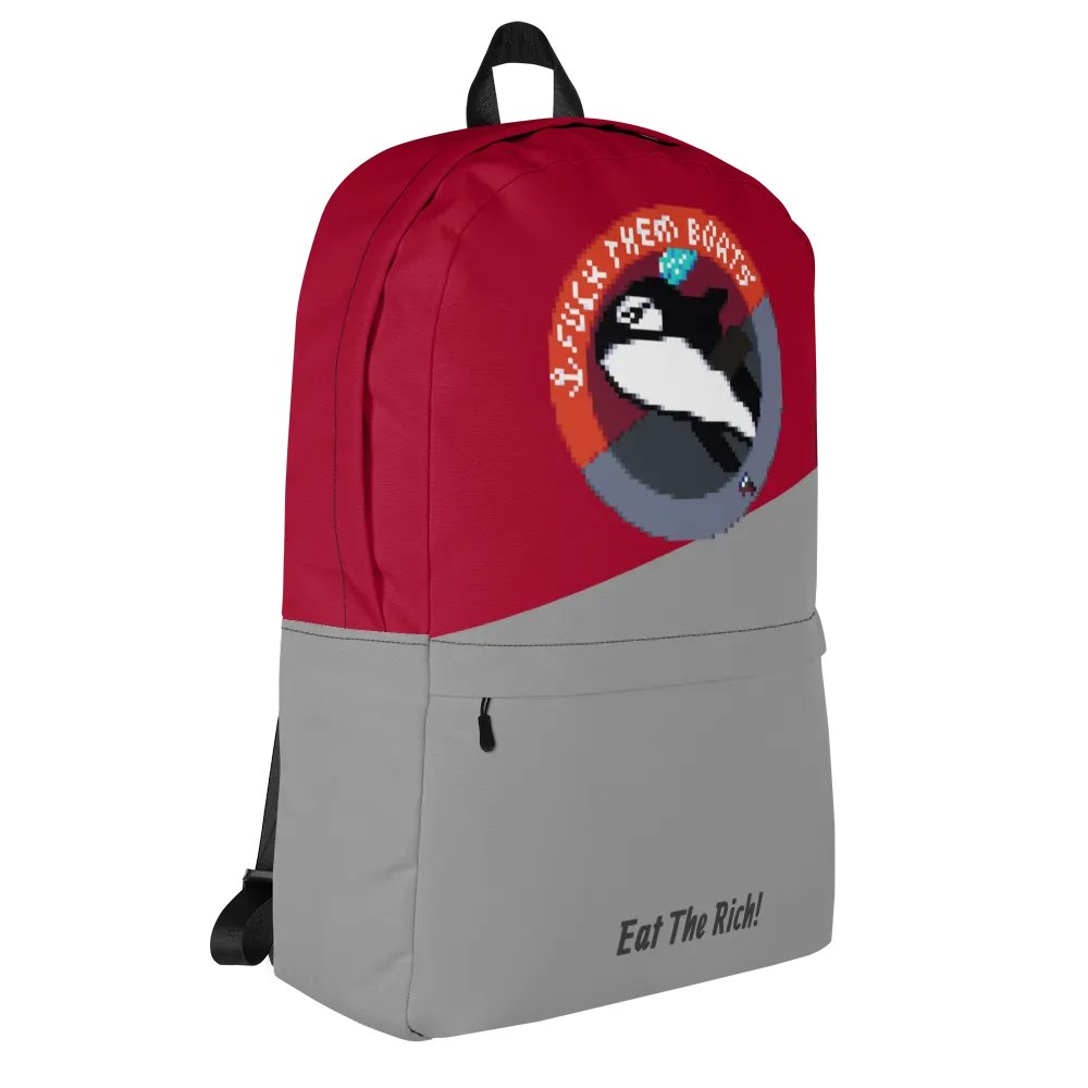 Fuck Them Boats Backpack product image (3)