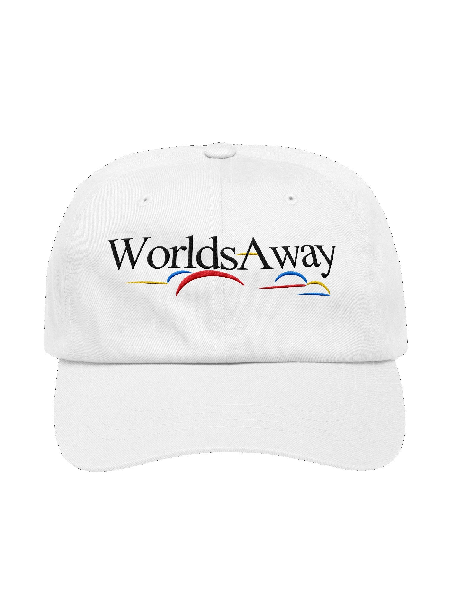 WorldsAway Official Retro Cap White product image (1)