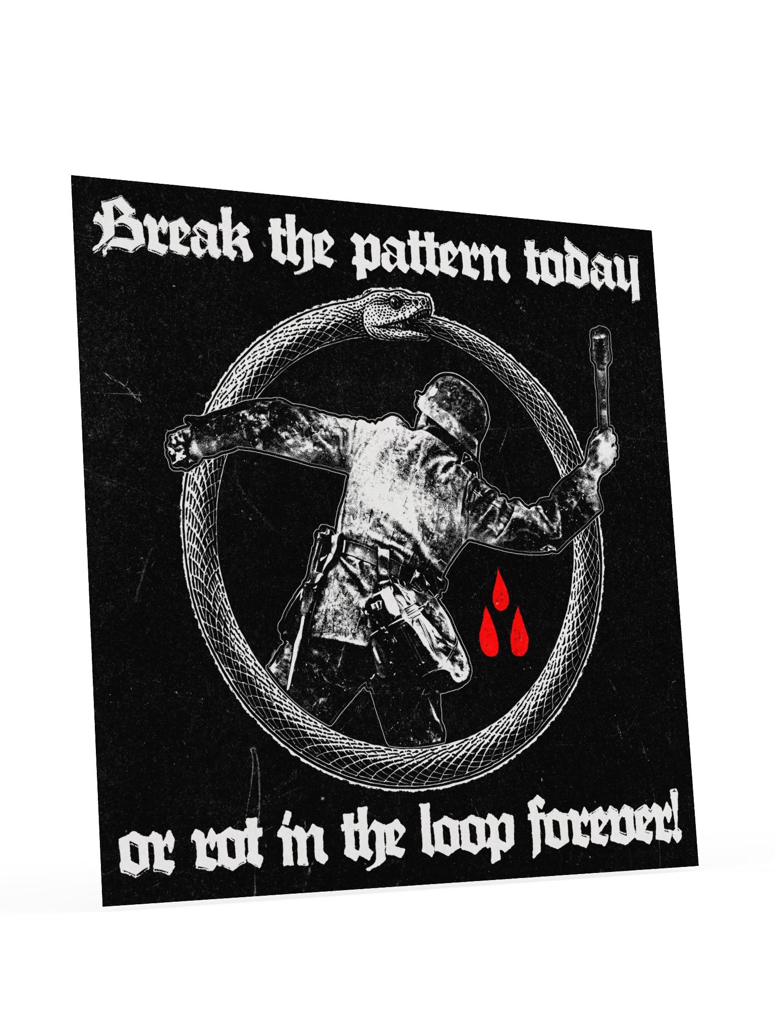 BREAK THE PATTERN POSTER product image (17)