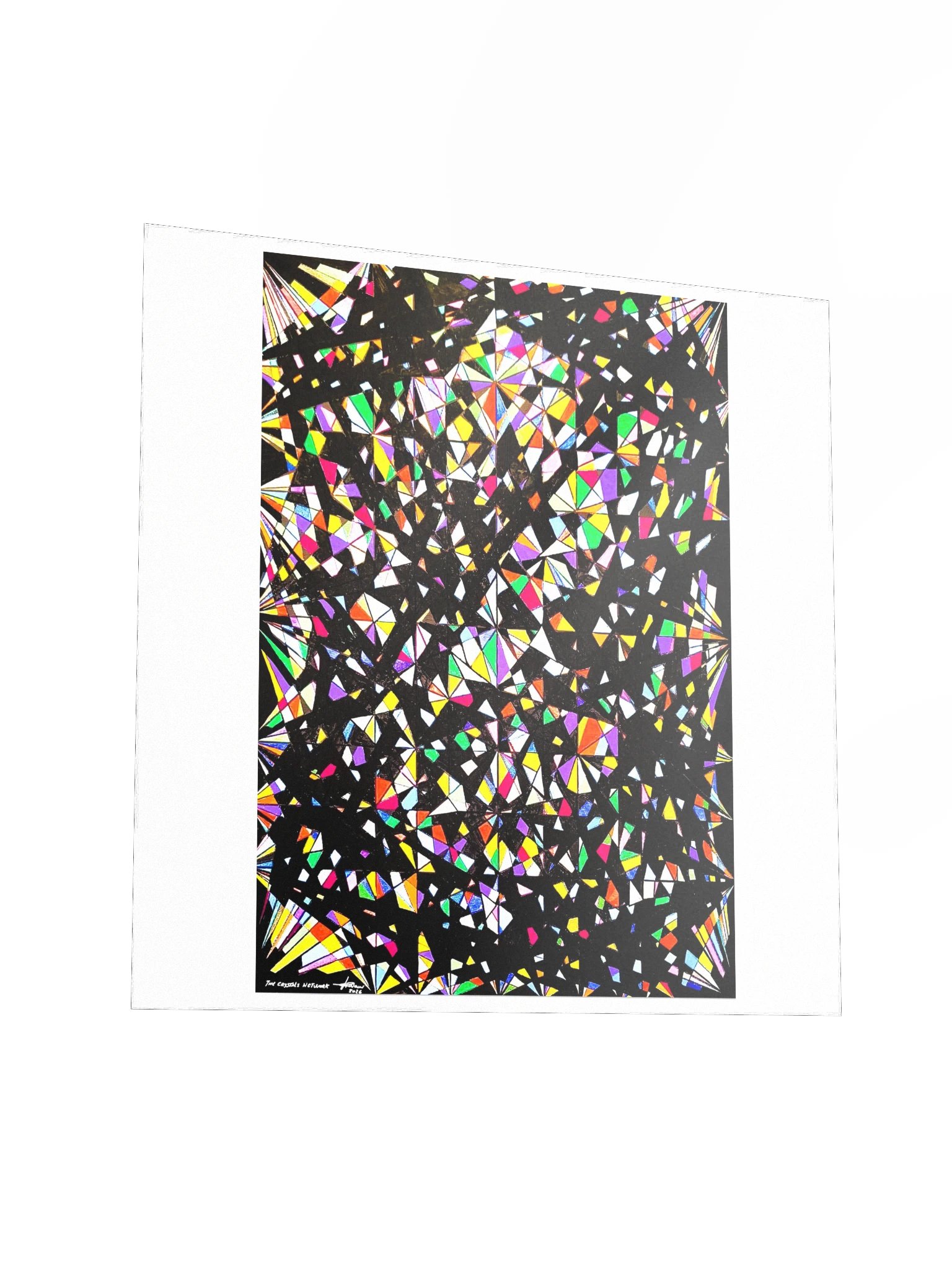 The Crystals Network - Enhanced Matte Paper Poster 18×18 product image (3)