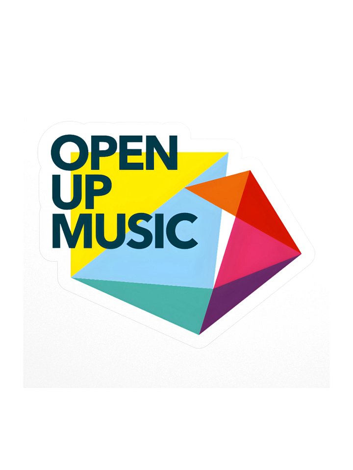 Open Up Music Sticker product image (1)