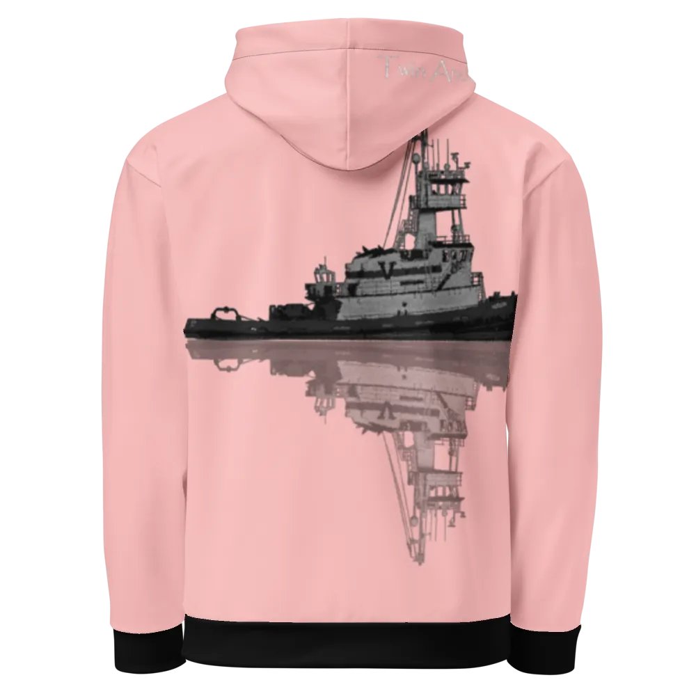Tug Hudson & Reflection (Pink) – Performance Marine Wear | Twin Anchor Apparel North Current Line product image (9)