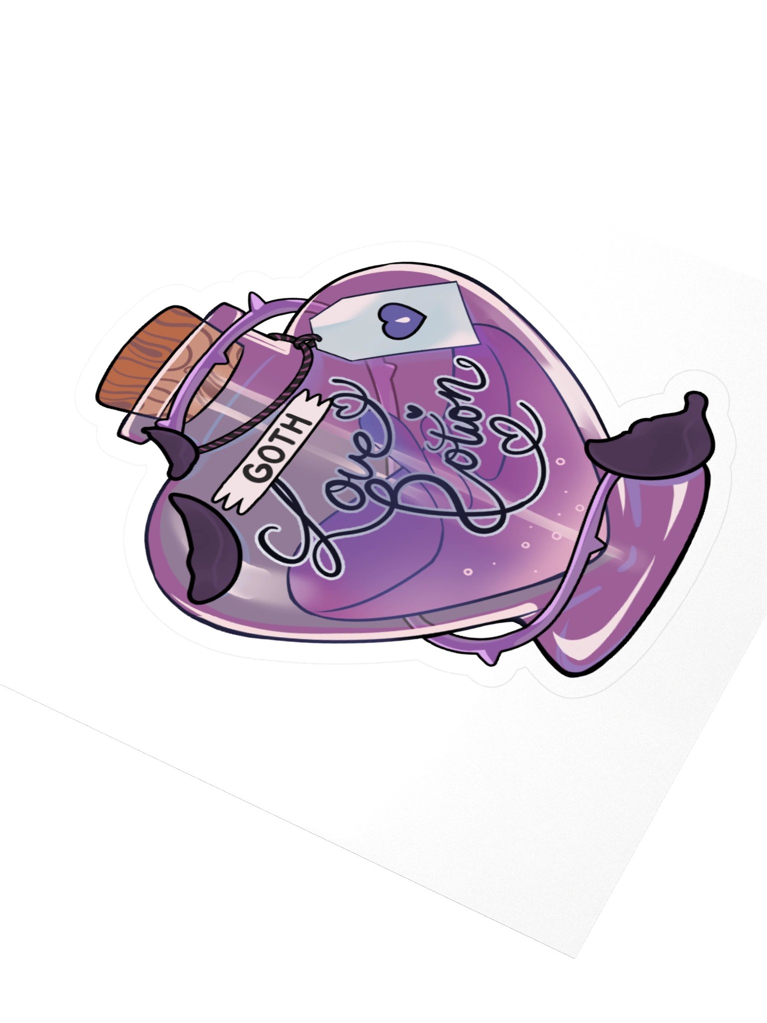 Goth Love Potion Sticker product image (3)