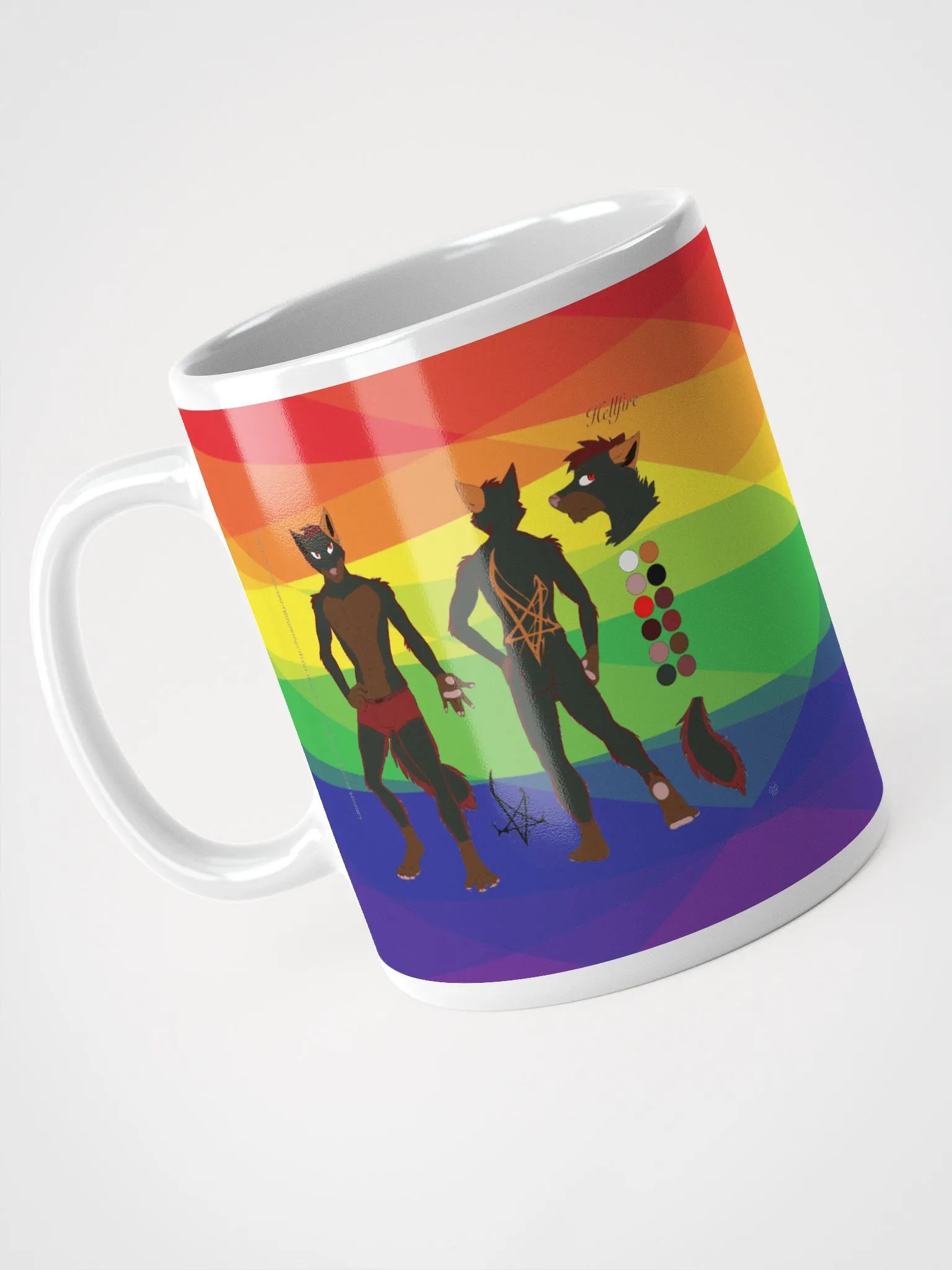 Hellfire Ref Mug With Pride Background product image (9)